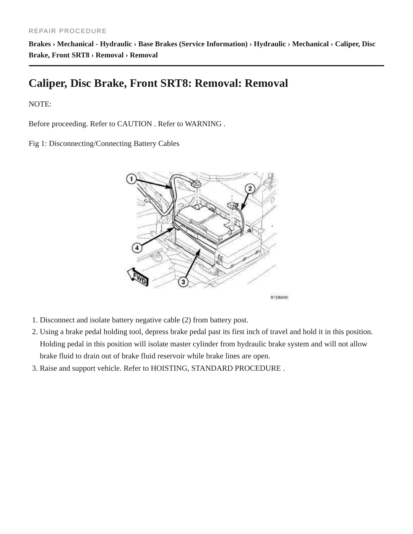 2013 Chrysler 300 Service and Repair Manual preview page 5