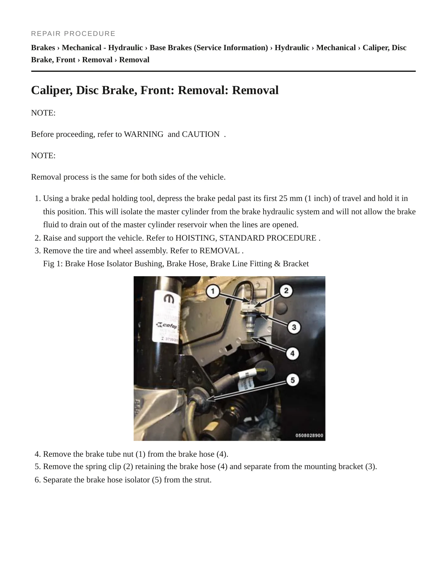 2016 Chrysler 200 Service and Repair Manual preview page 5