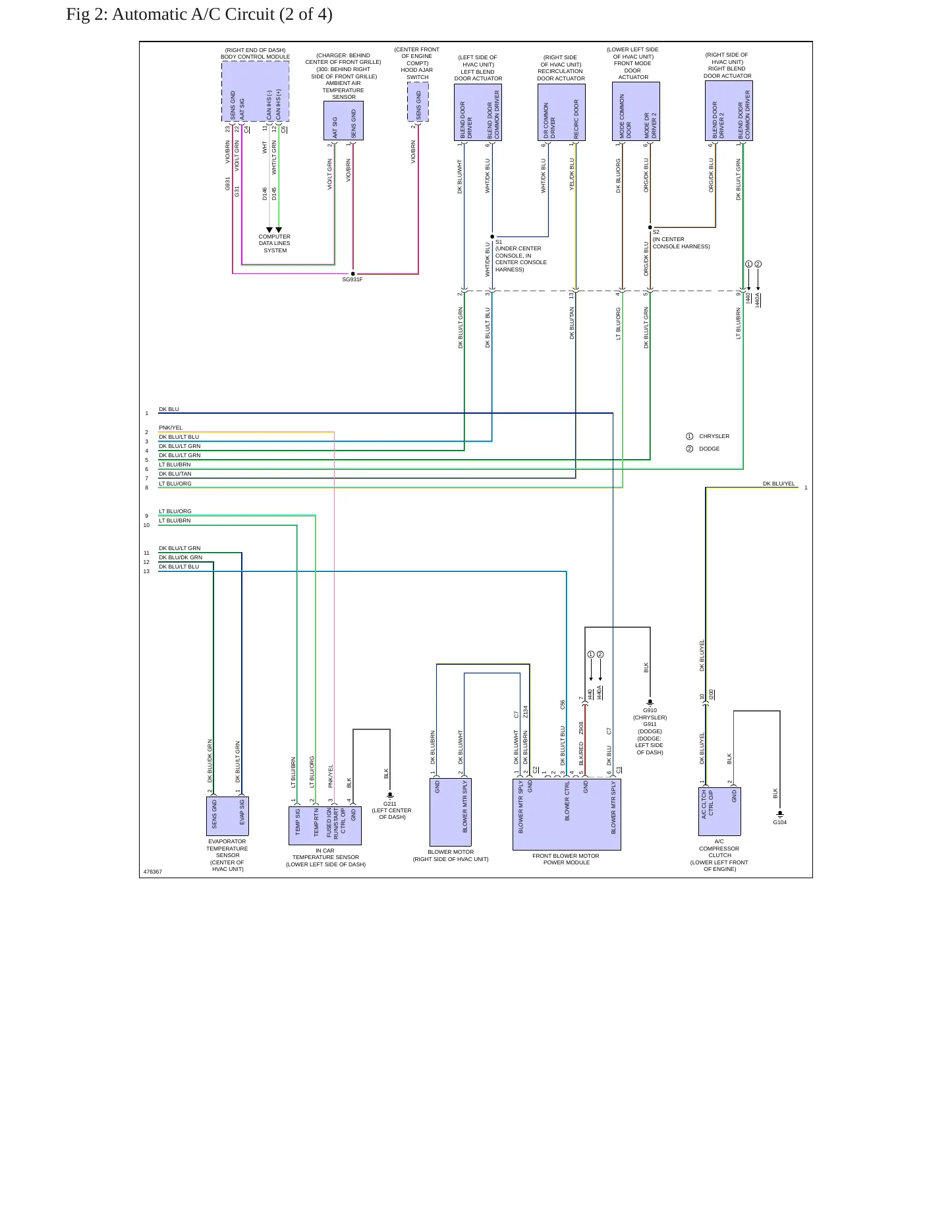2016 Chrysler 300 Service and Repair Manual preview page 10