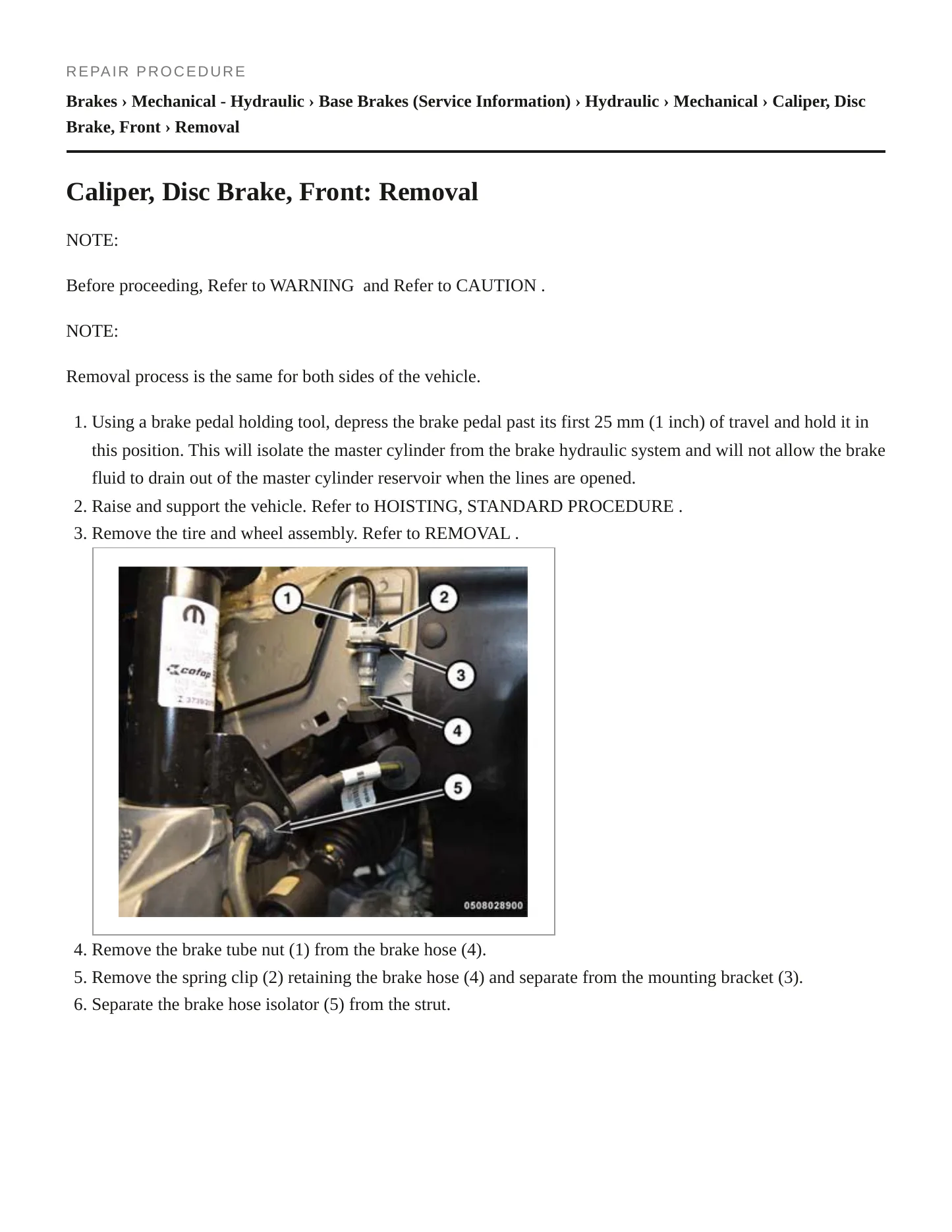 2017 Chrysler 200 Service and Repair Manual preview page 5