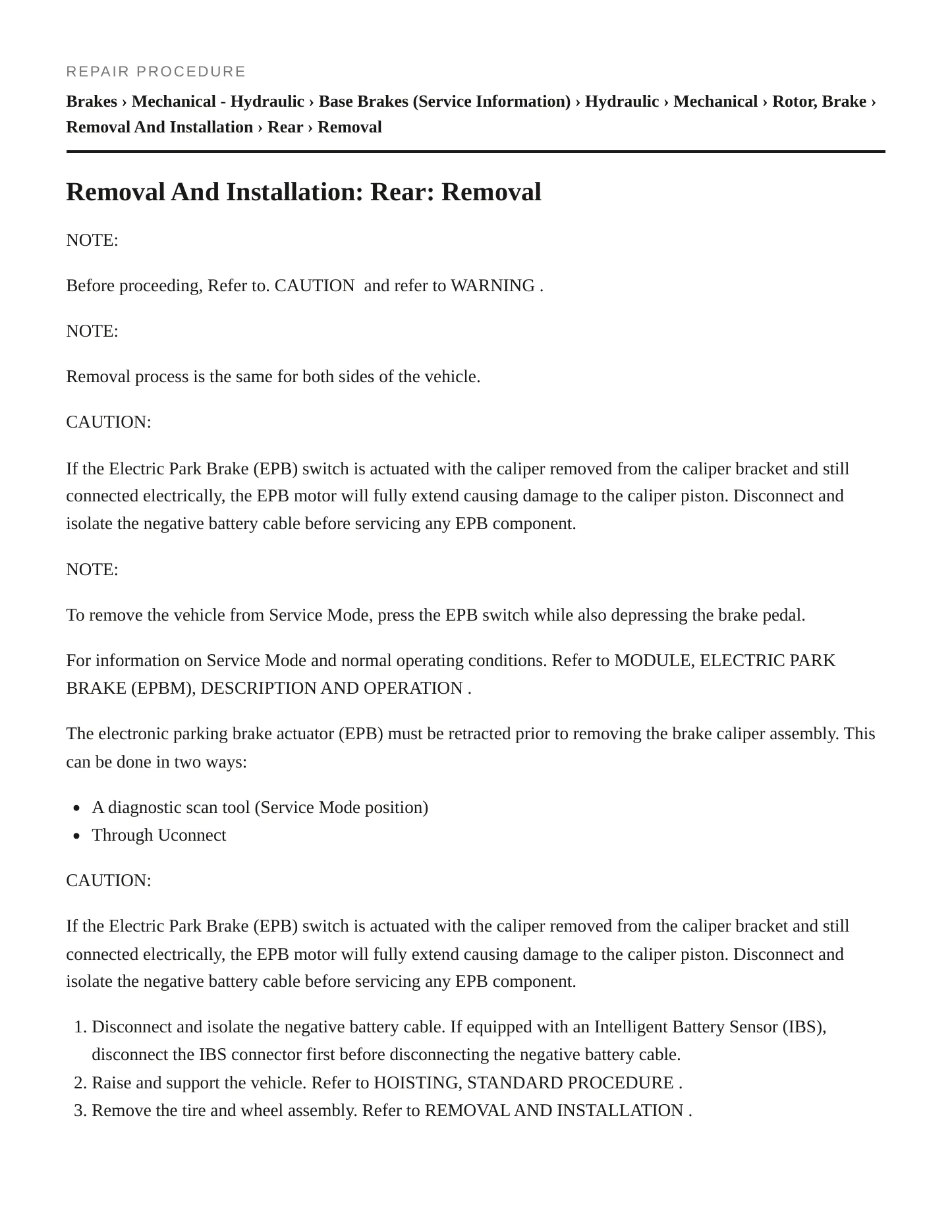 2018 Chrysler Pacifica Service and Repair Manual preview page 4