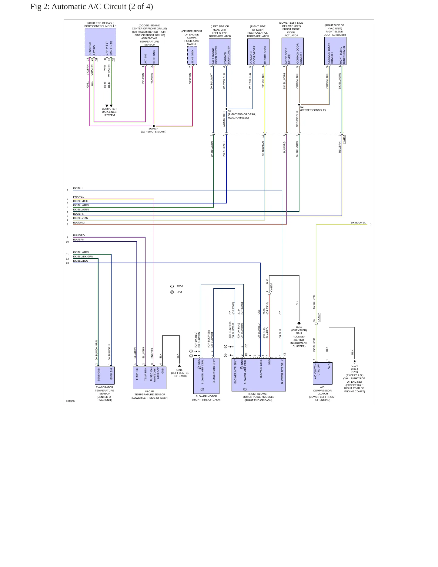 2020 Chrysler 300 Service and Repair Manual preview page 10