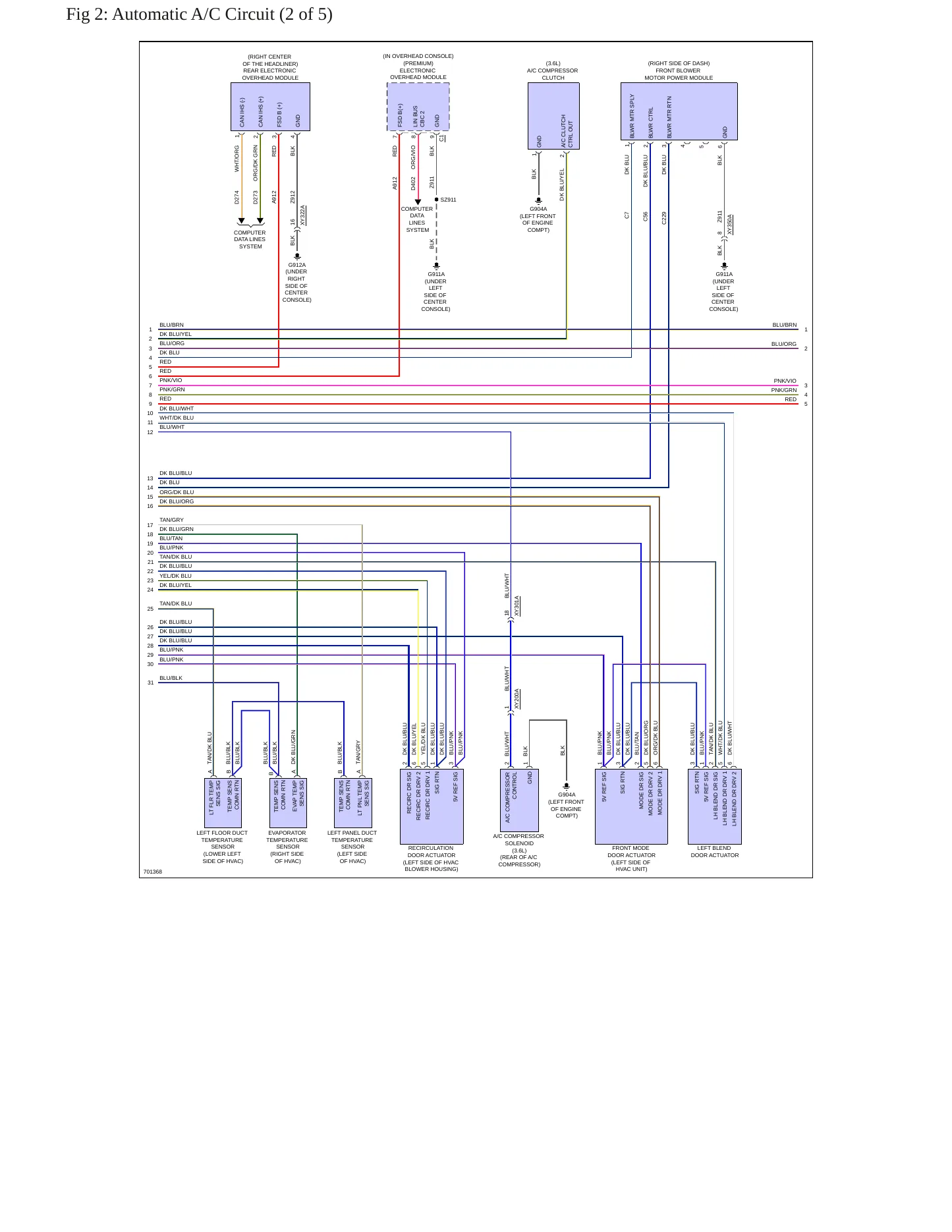 2020 Chrysler Voyager Service and Repair Manual preview page 7