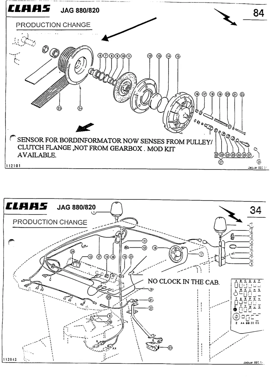 Claas Jaguar 880 860 840 820 Machine Service & Repair Manual preview page 4