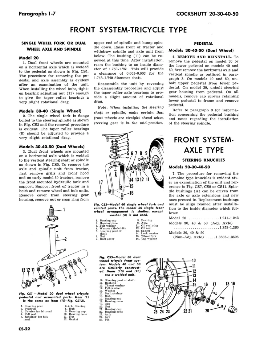 Co Op -OP E3 Tractor Service & Repair Manual preview page 5