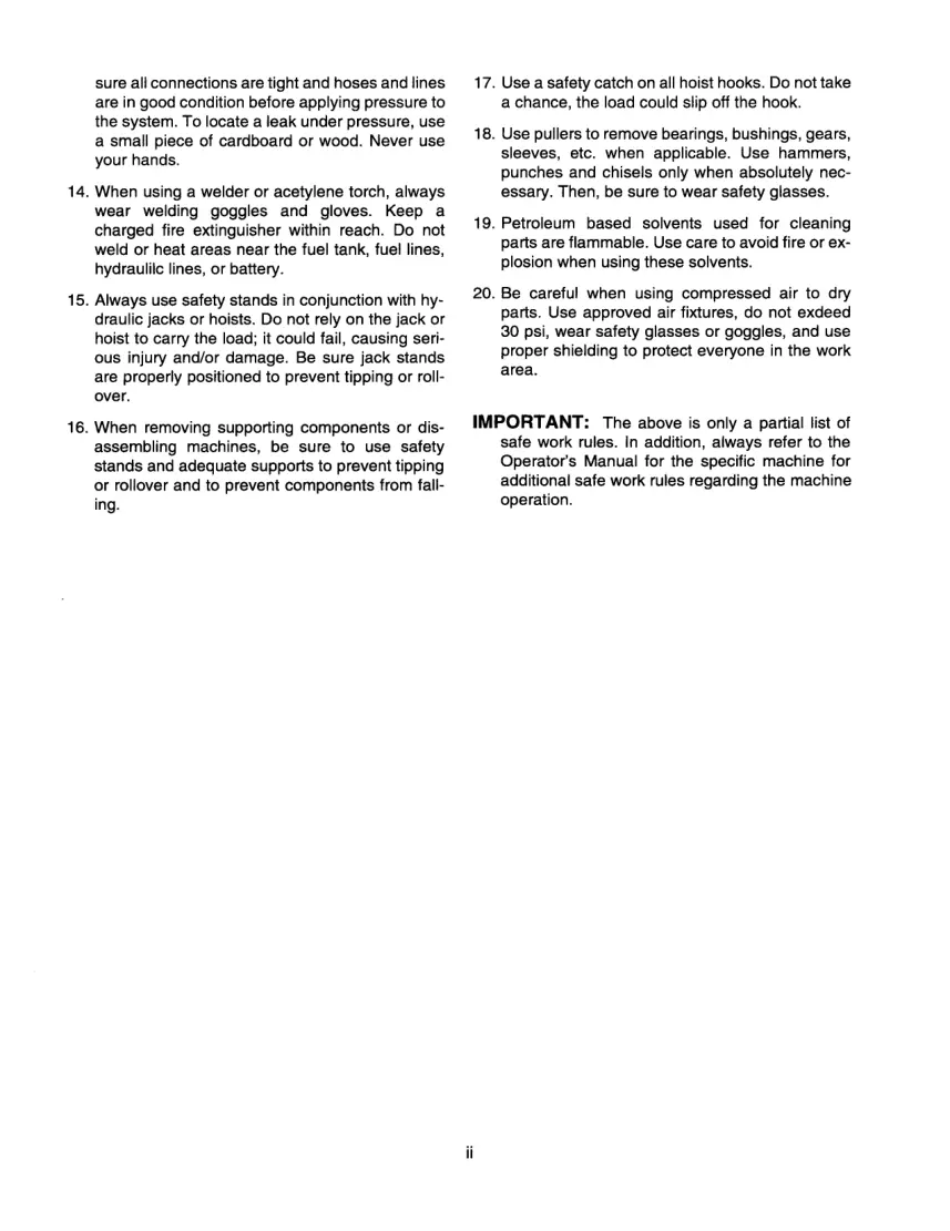 Cub Cadet 2000 Series Tractors Mower Decks Attachments Service & Repair Manual preview page 4