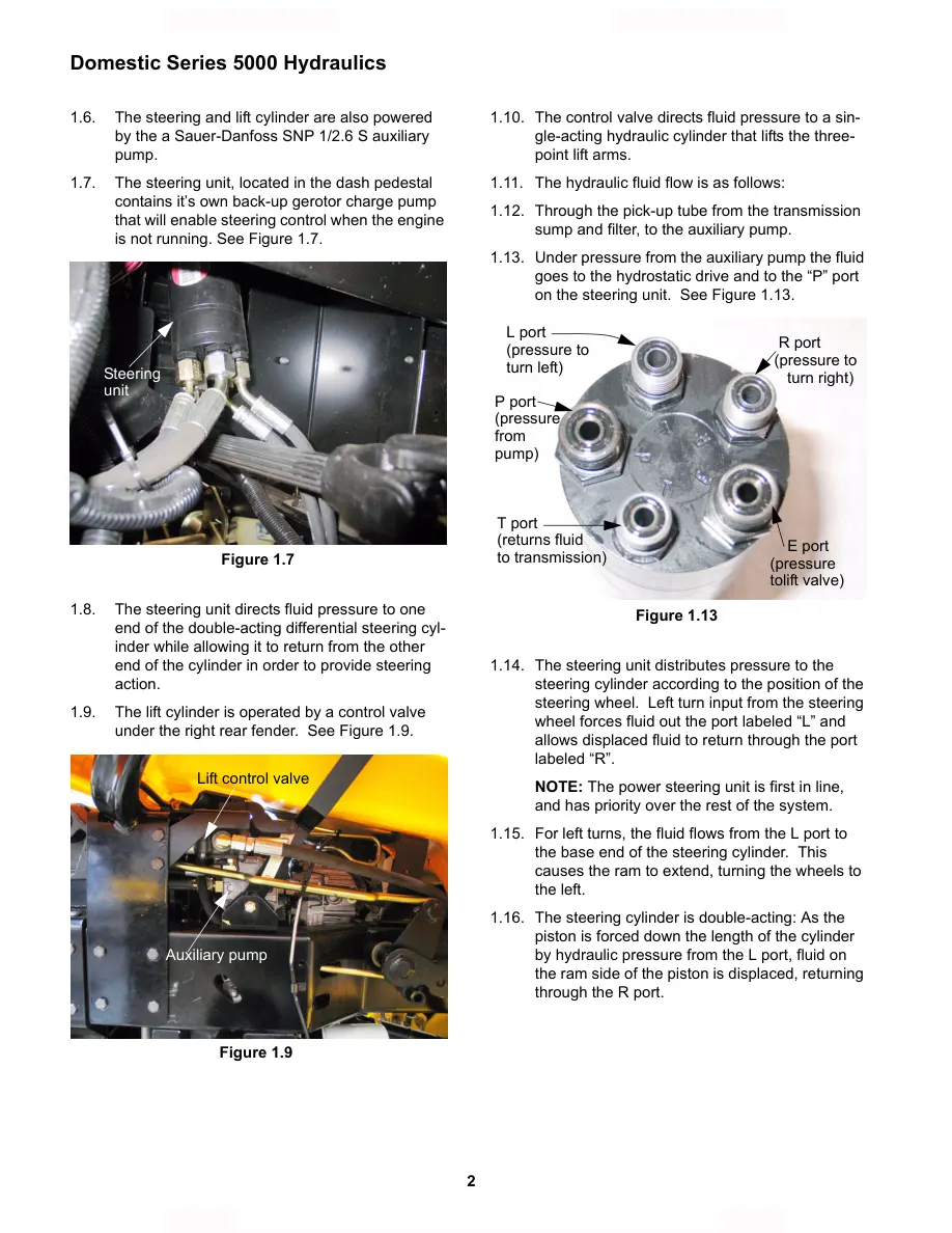 Cub Cadet -Cadet 5254 Compact Tractor Service & Repair Manual preview page 6