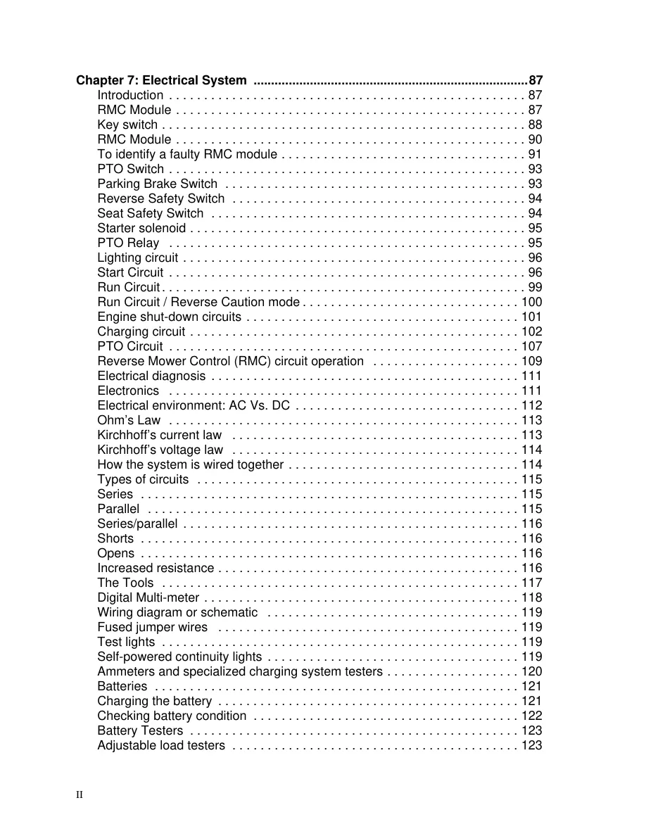 Cub Cadet Z Force Zero-Turn Mower Service & Repair Manual preview page 4
