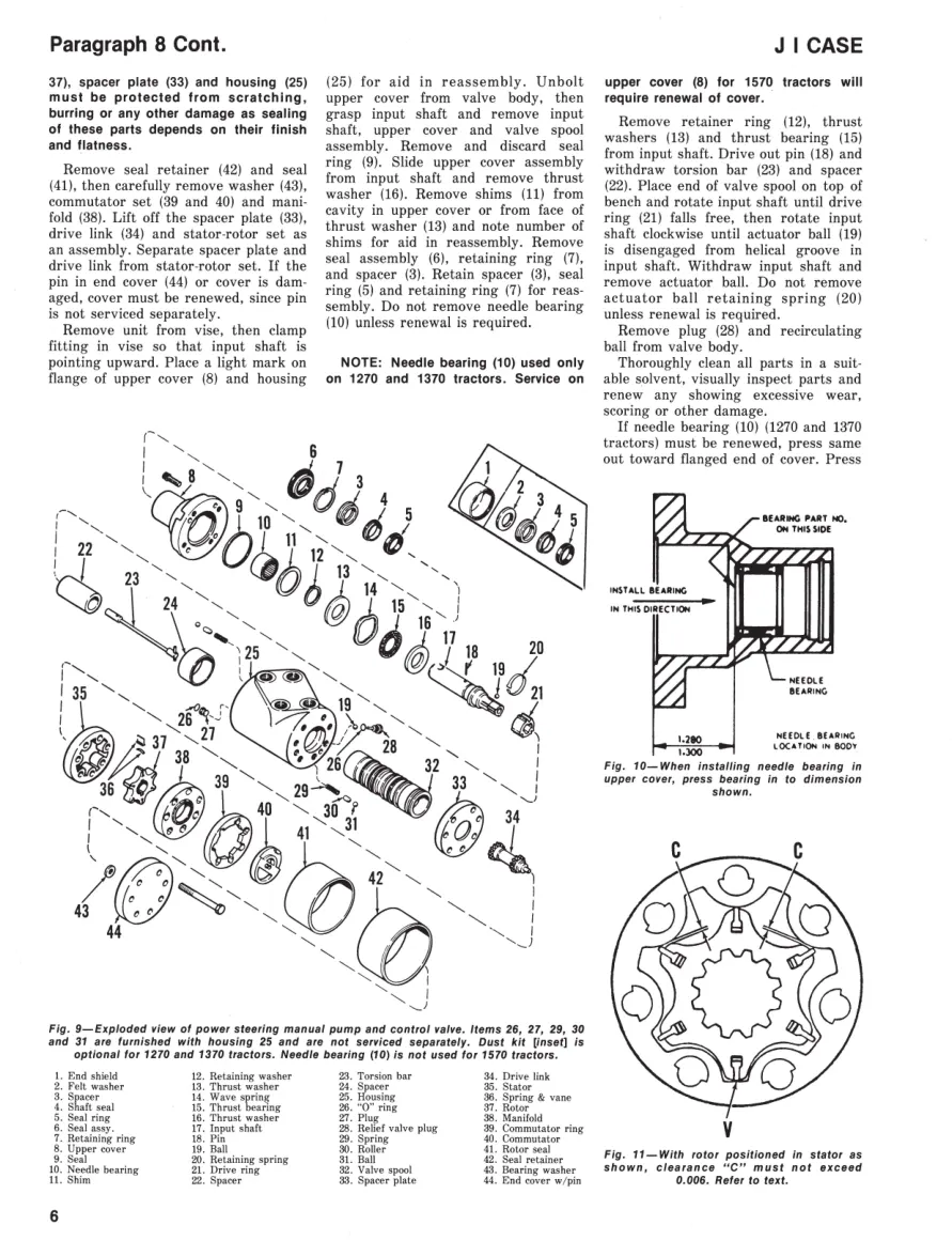 David Brown Case 1270 1370 1570 Tractor Service & Repair Manual preview page 6