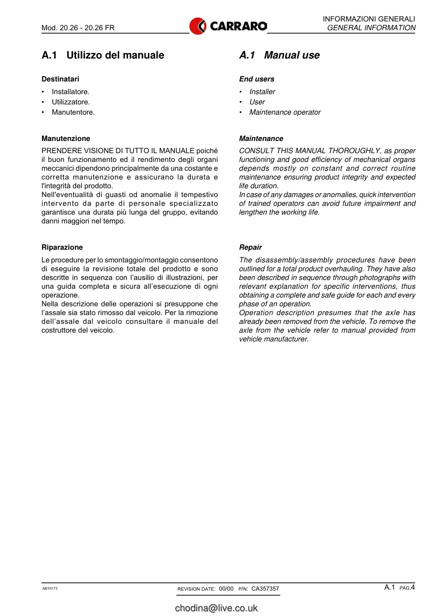 Deutz Fahr 150-157.7-165.7 Front Axle Agrotron Tractor Service & Repair Manual preview page 5