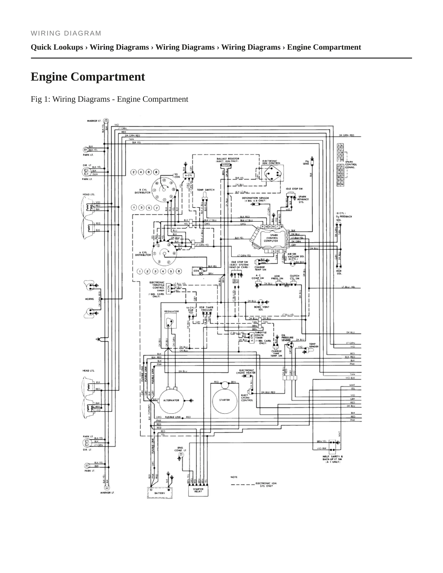 1982 Dodge Diplomat Service and Repair Manual preview page 6