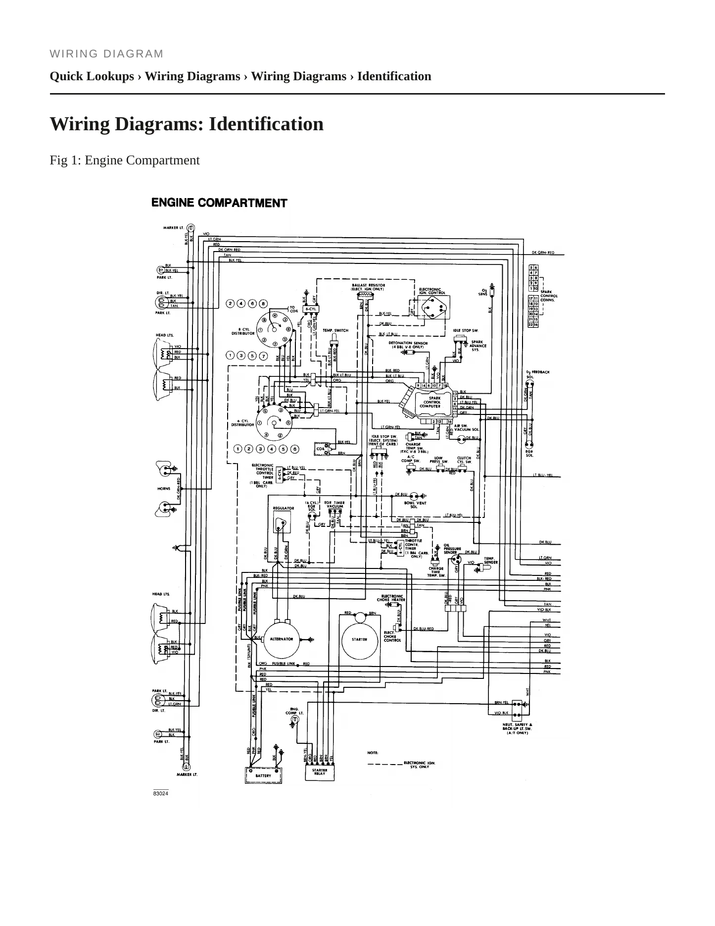 1983 Dodge Diplomat Service and Repair Manual preview page 5