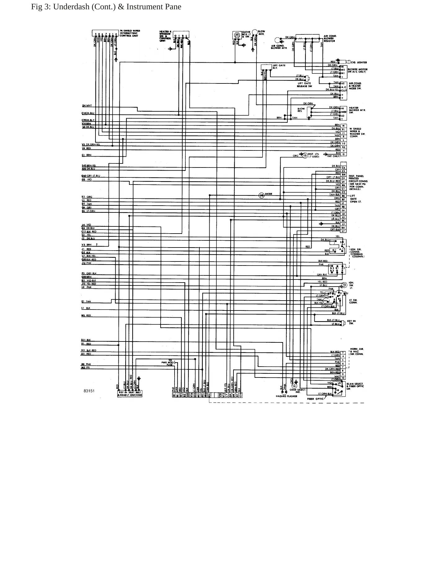 1984 Dodge Aries Service and Repair Manual preview page 7