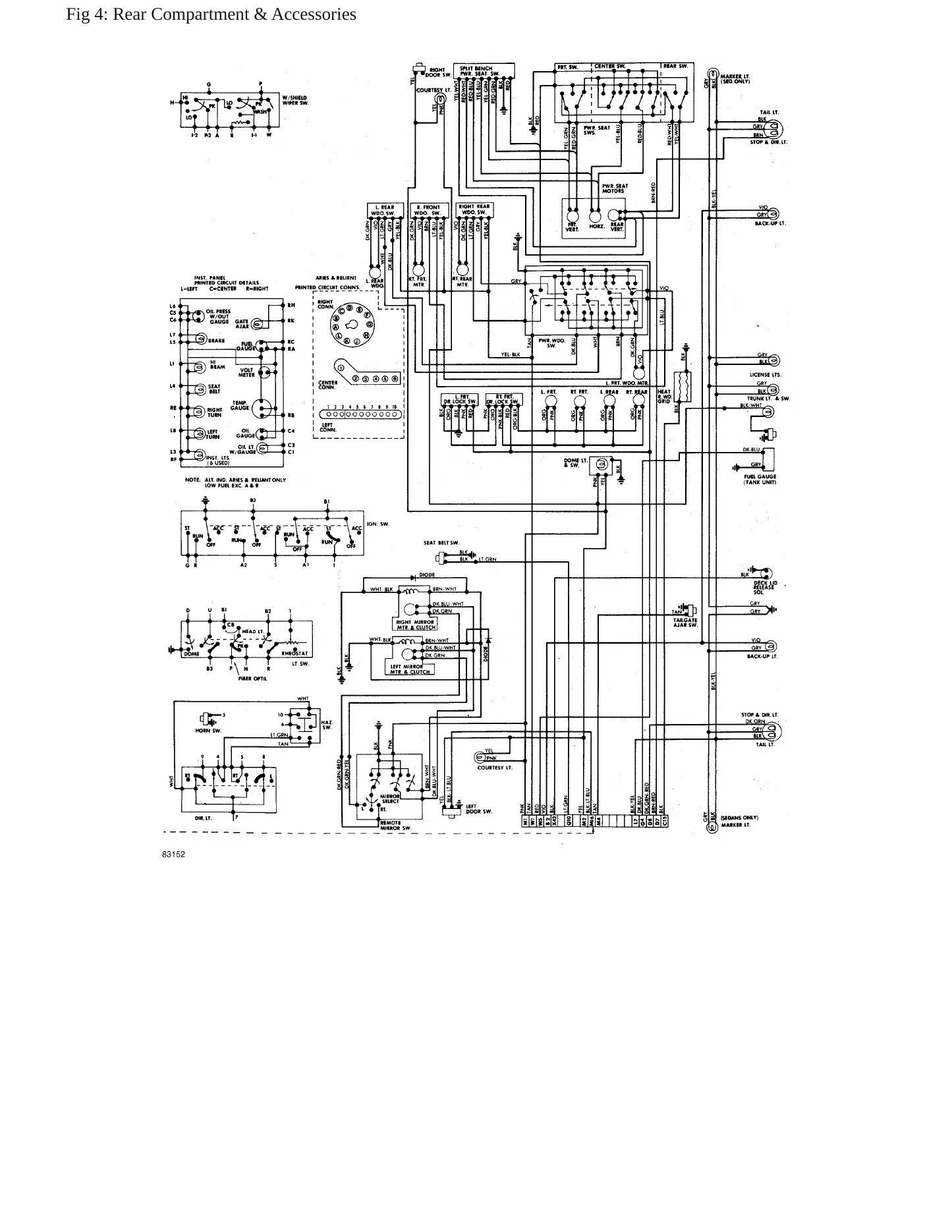 1984 Dodge Aries Service and Repair Manual preview page 8