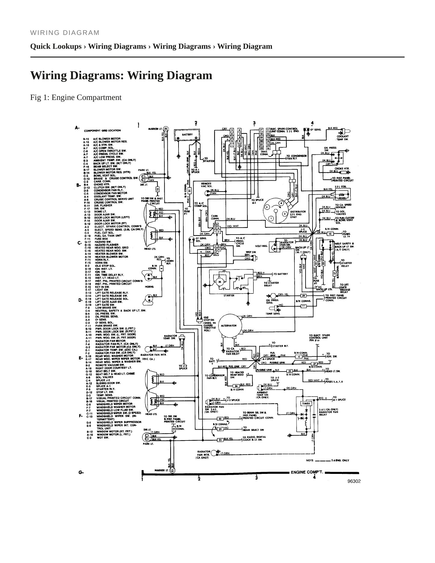 1984 Dodge Caravan Service and Repair Manual preview page 4