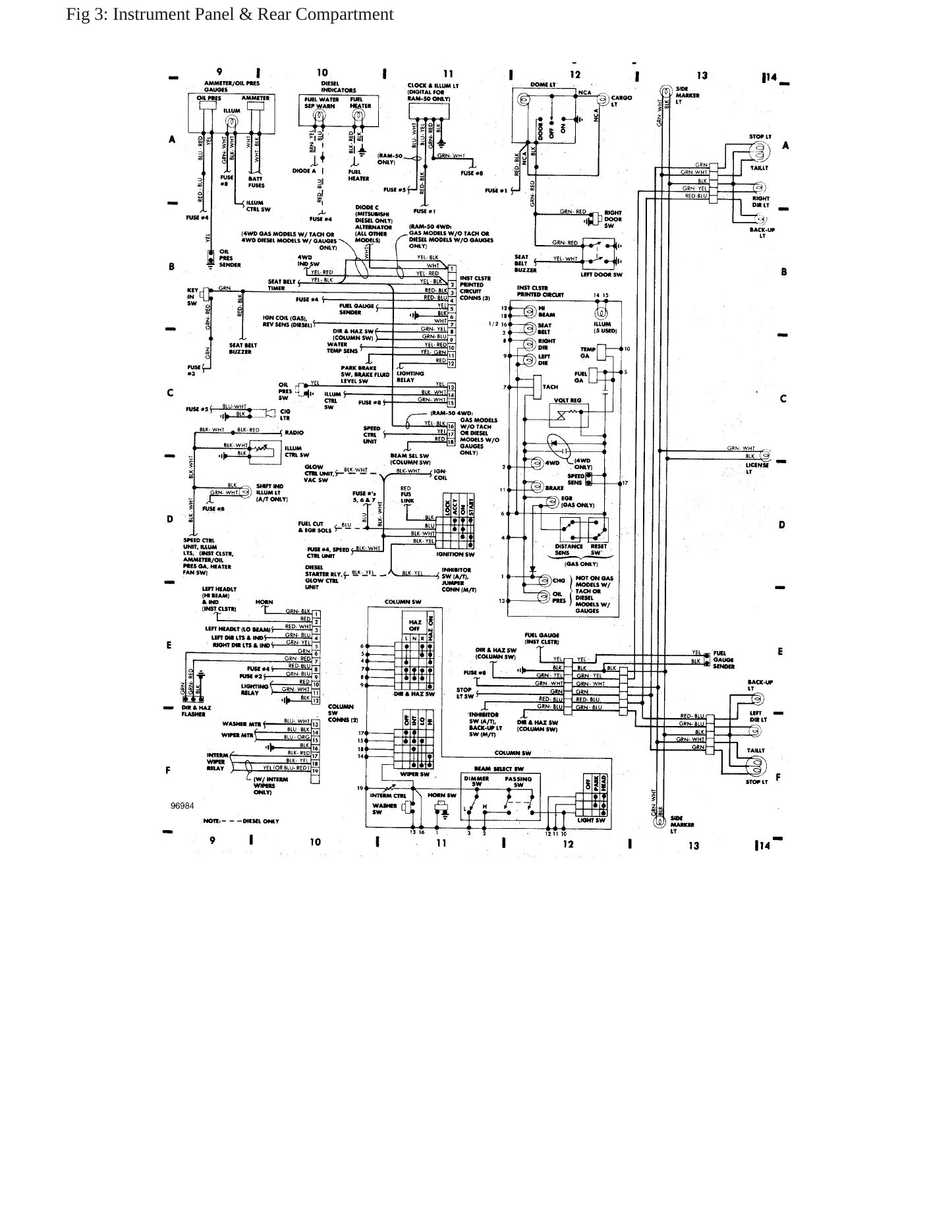 1985 Dodge Ram 50 Service and Repair Manual preview page 7