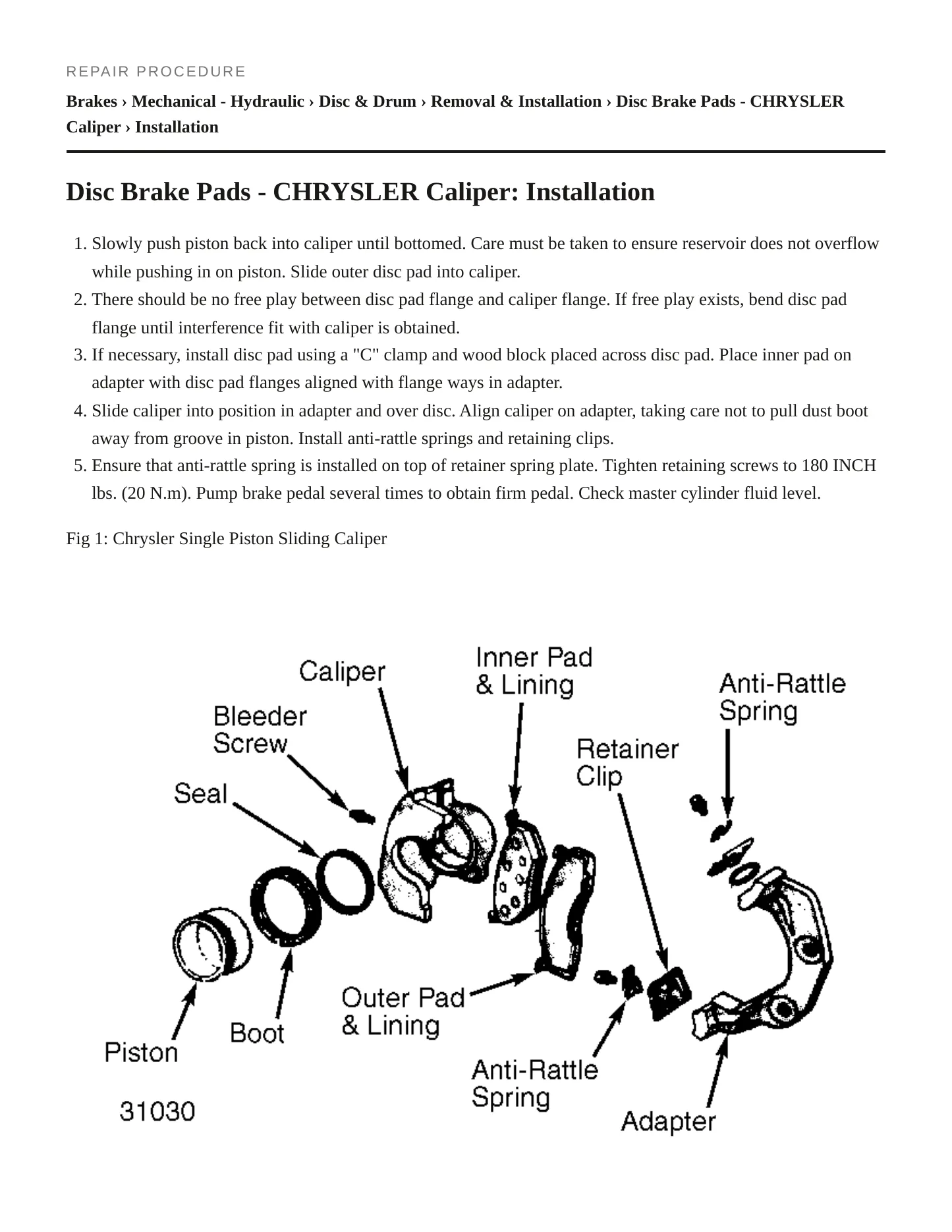 1986 Dodge Caravan Service and Repair Manual preview page 3