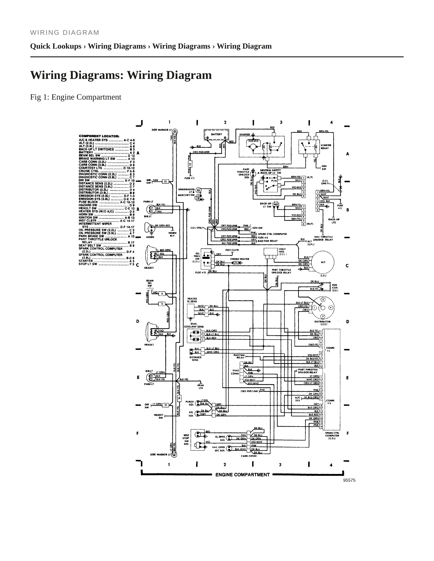1987 Dodge Dakota Service and Repair Manual preview page 4