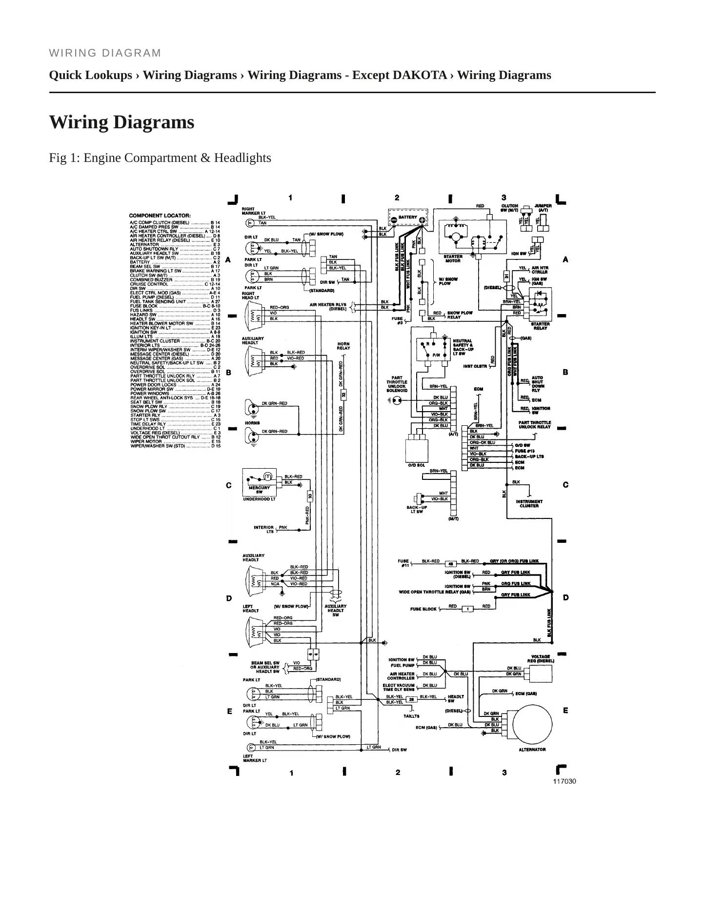 1989 Dodge W100 Service and Repair Manual preview page 5