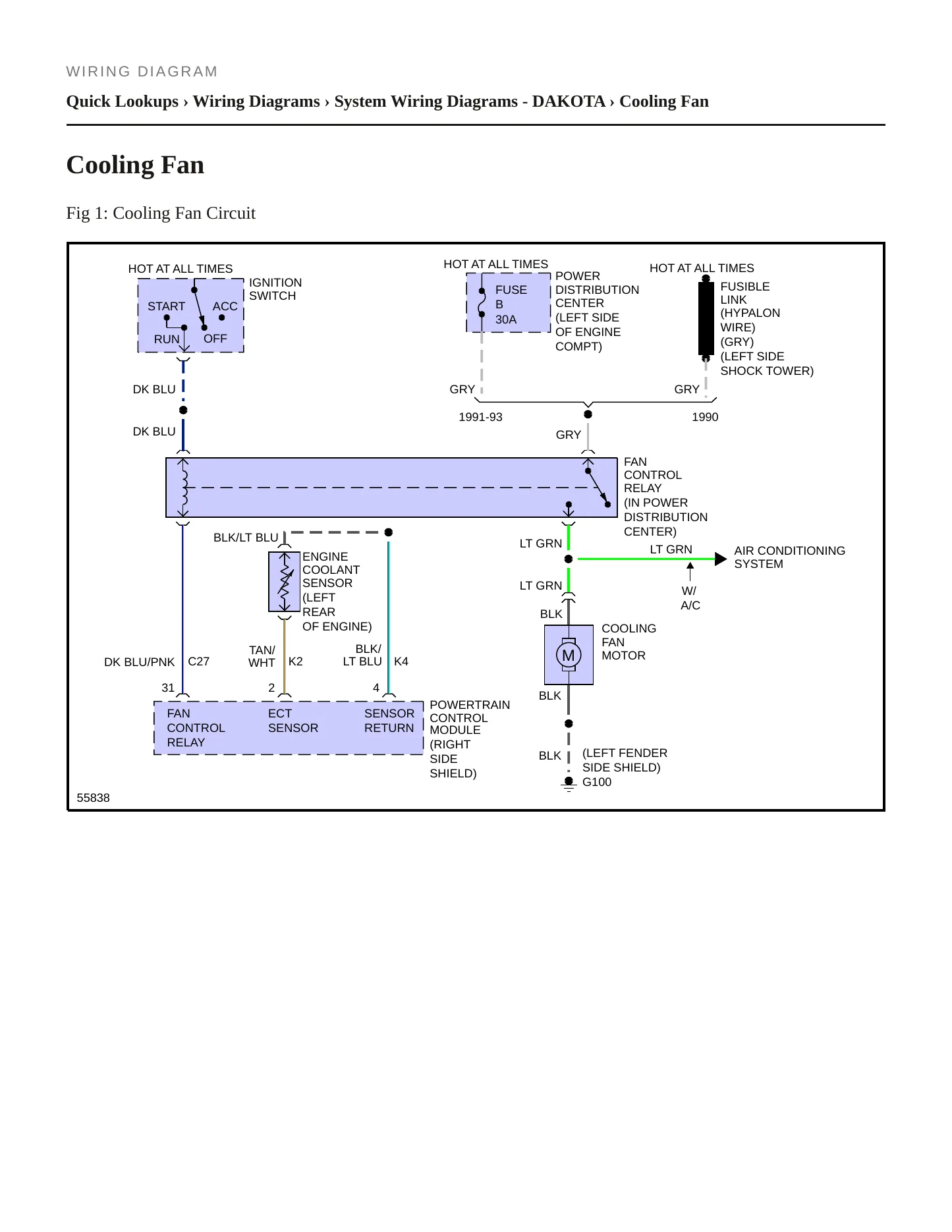 1992 Dodge Dakota Service and Repair Manual preview page 4