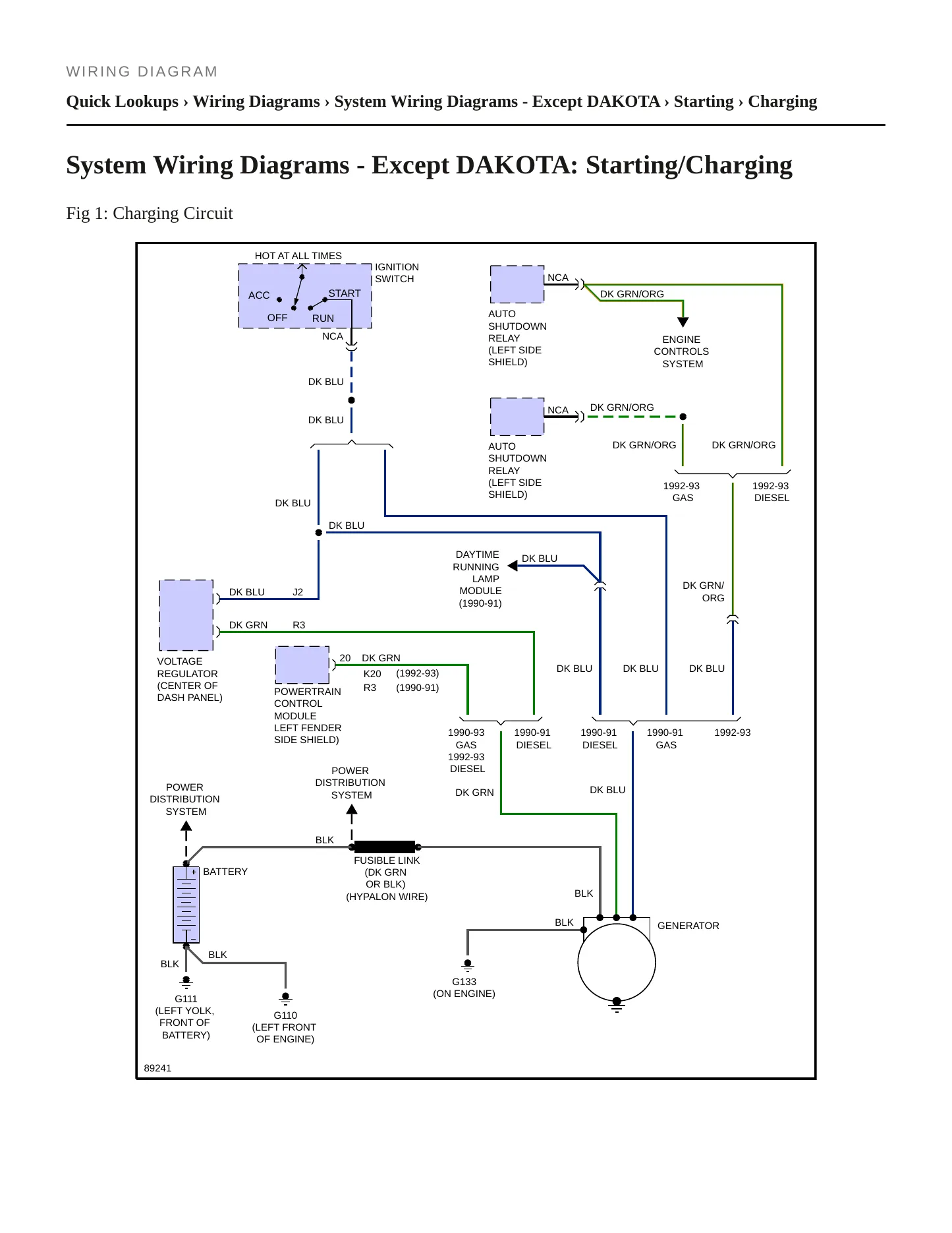 1993 Dodge D350 Service and Repair Manual preview page 4