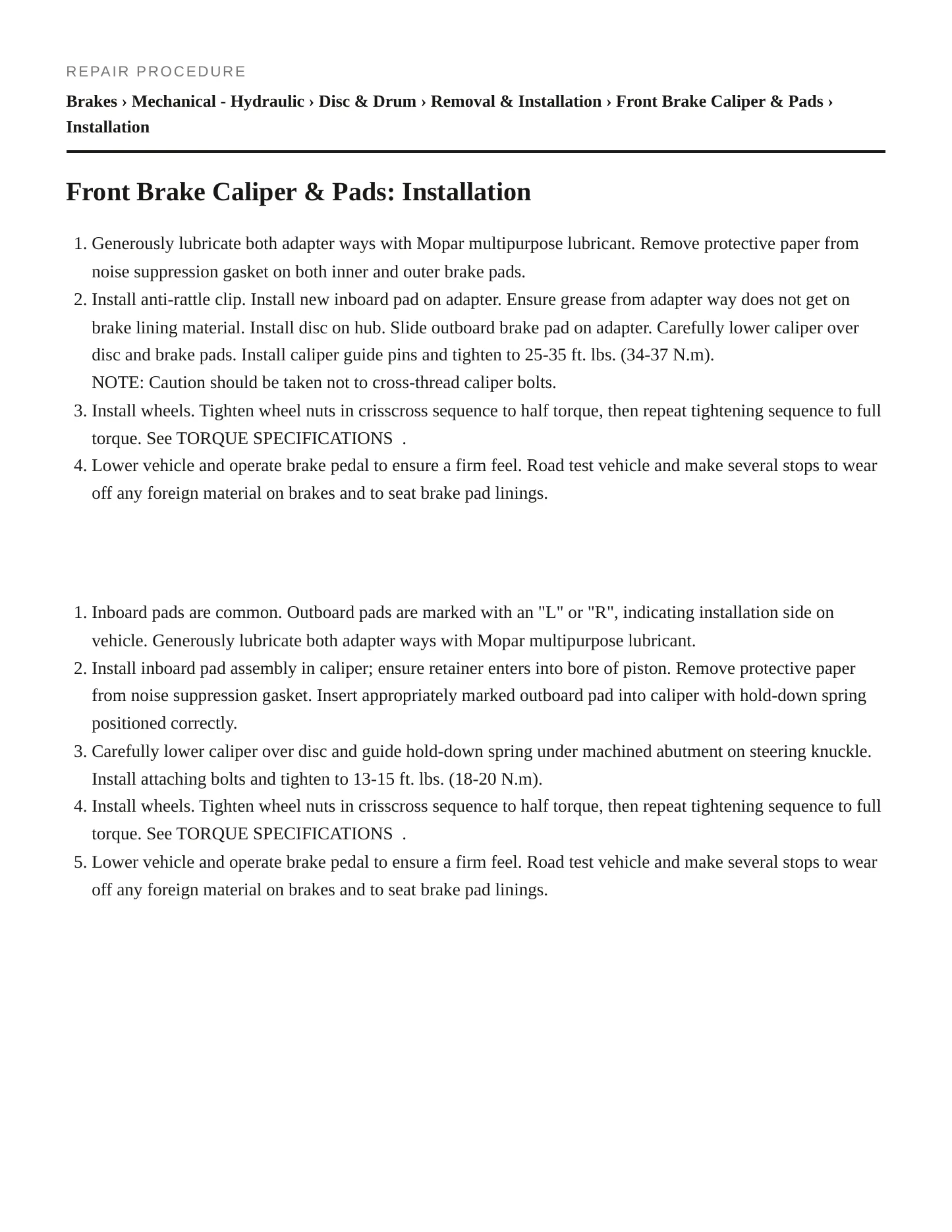 1995 Dodge Neon Service and Repair Manual preview page 4