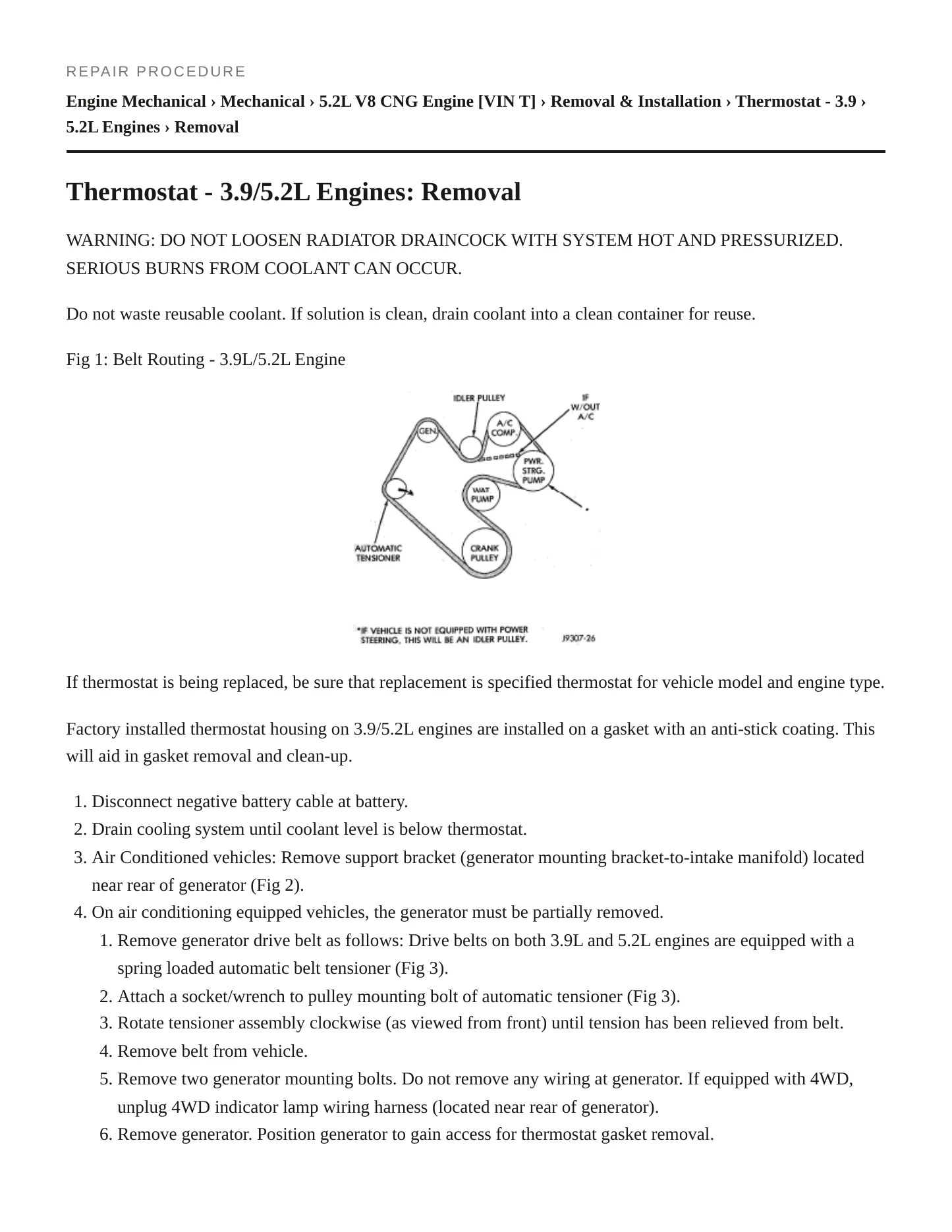1996 Dodge B2500 Service and Repair Manual preview page 8