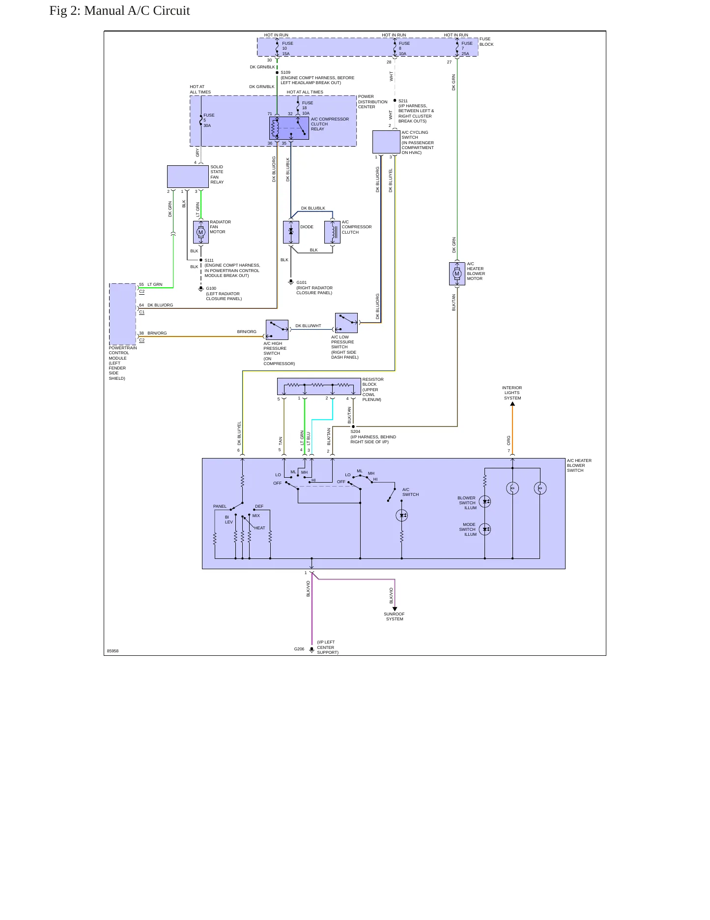 1997 Dodge Neon Service and Repair Manual preview page 6