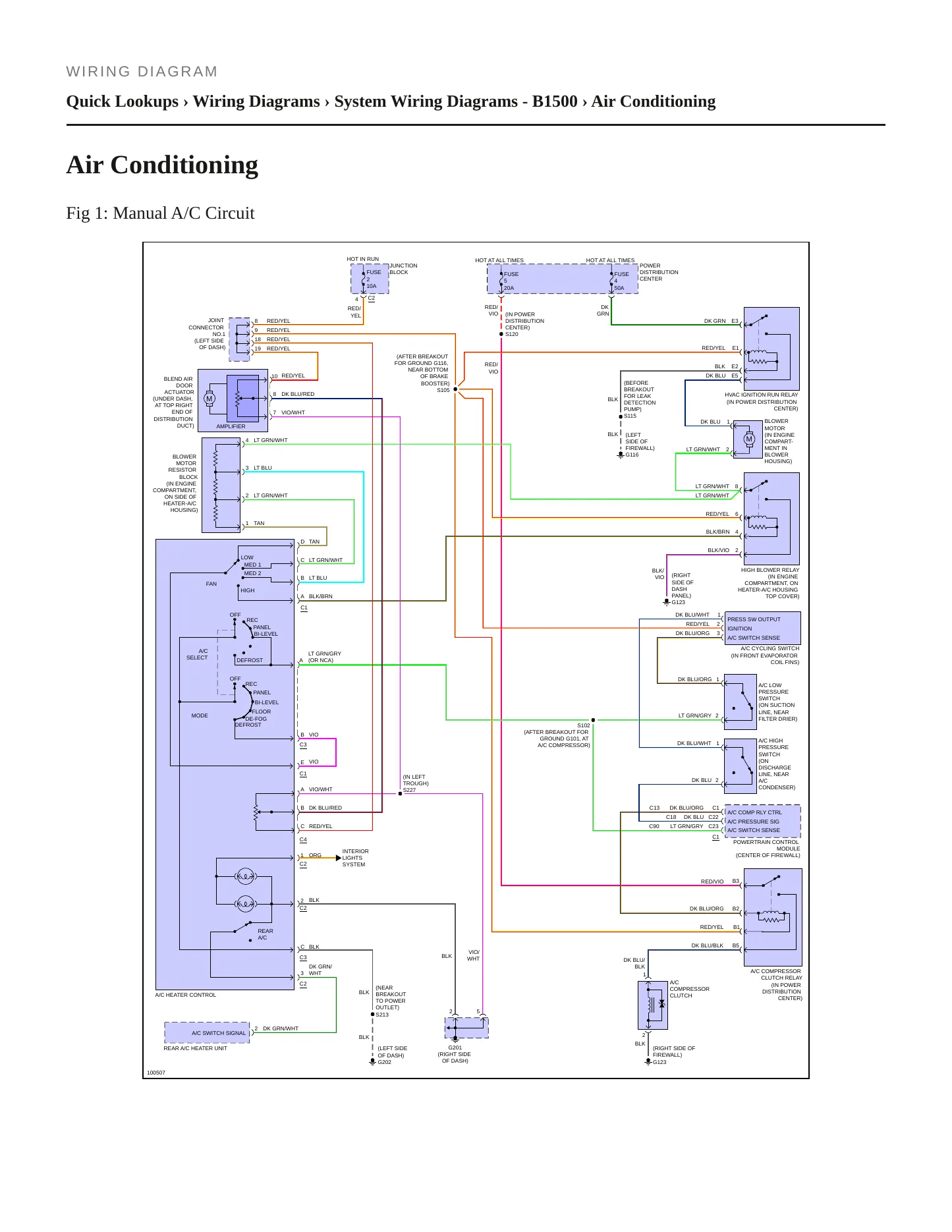 1998 Dodge B1500 Service and Repair Manual preview page 7