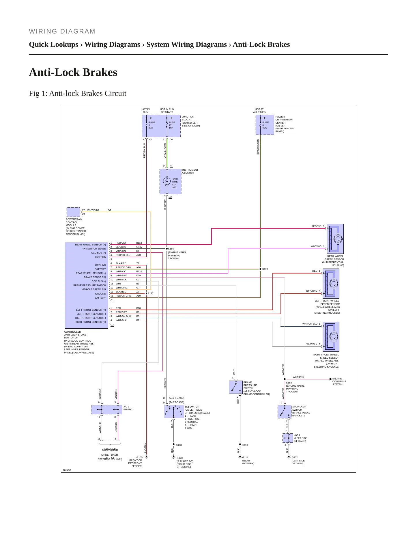 1998 Dodge Dakota Service and Repair Manual preview page 7