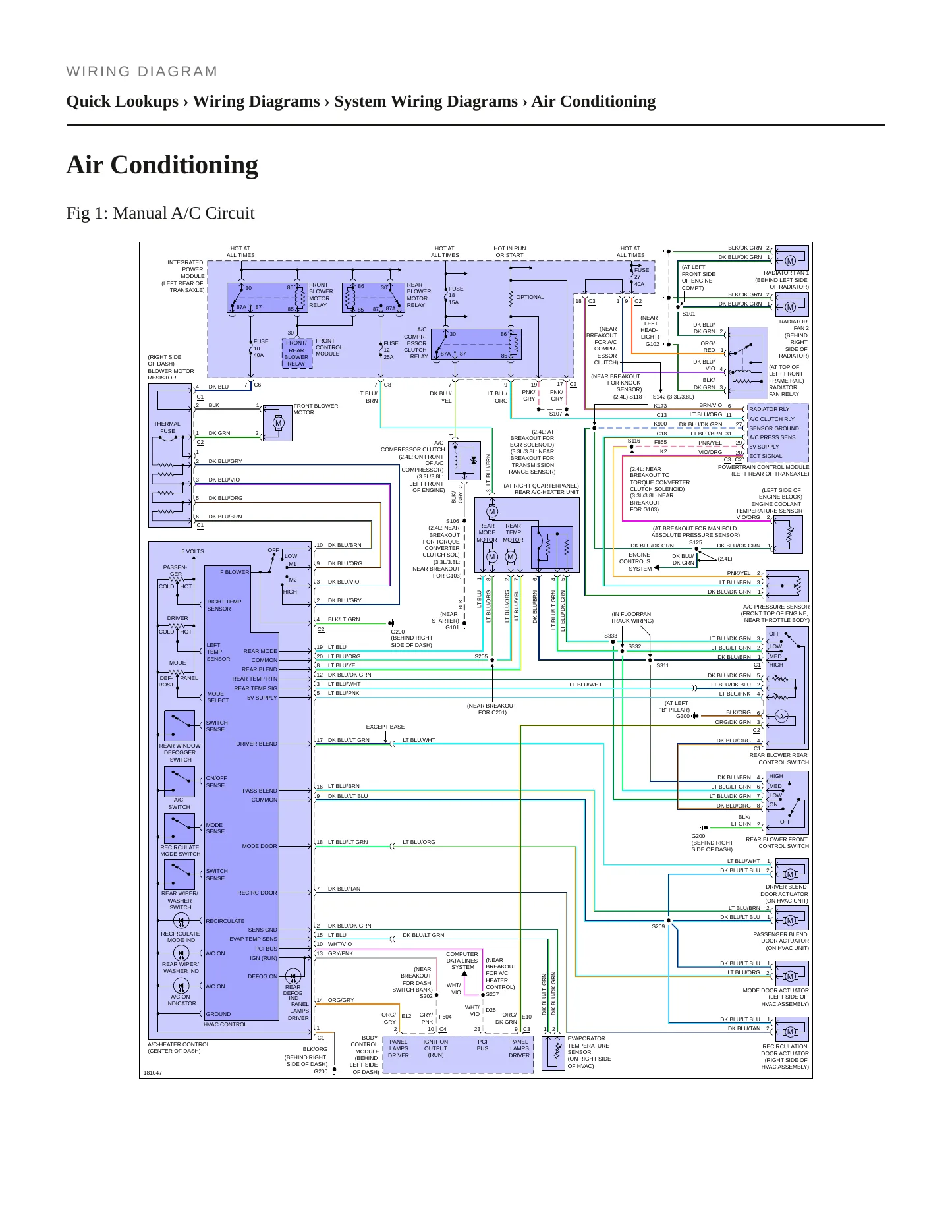 2004 Dodge Caravan Service and Repair Manual preview page 5