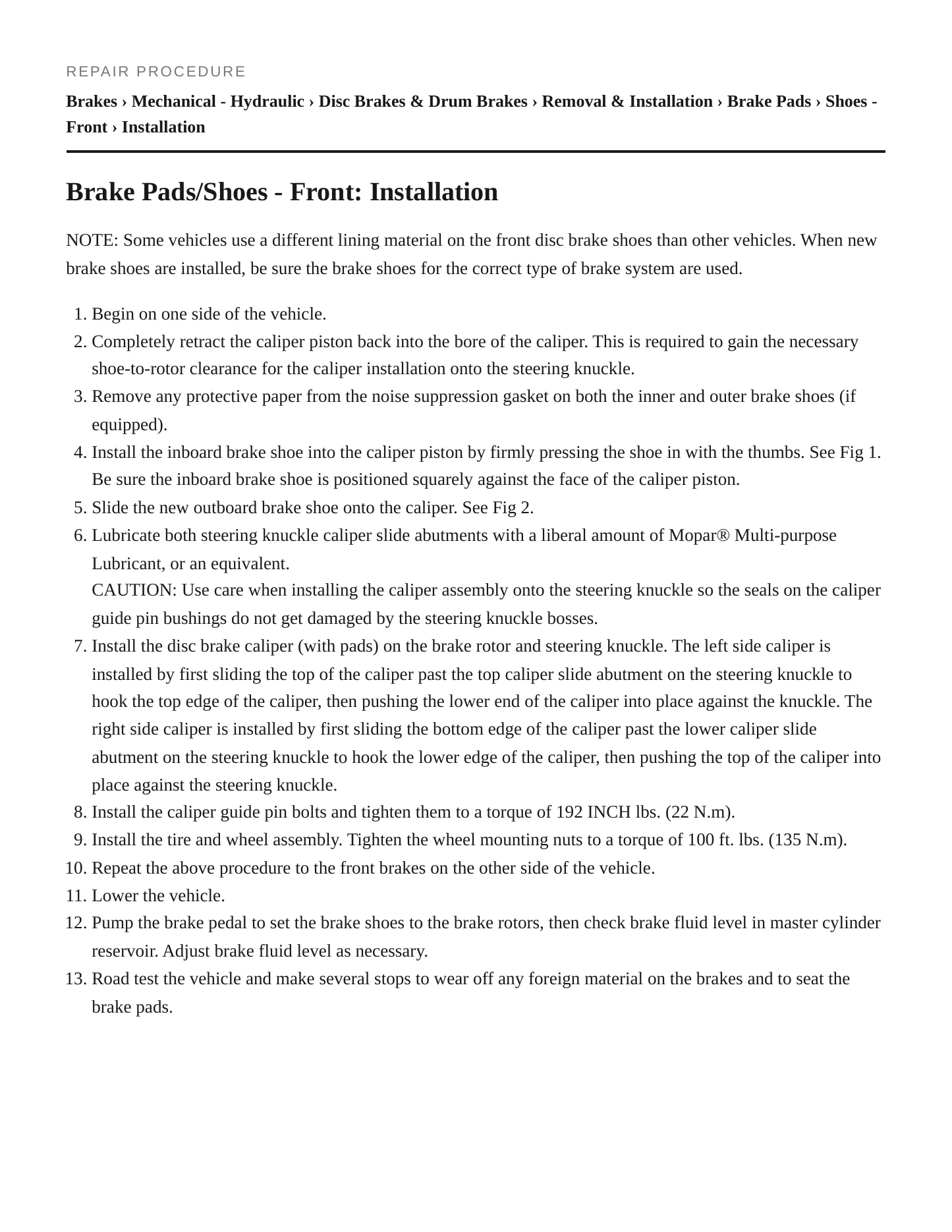 2004 Dodge SX 2.0 Service and Repair Manual preview page 3