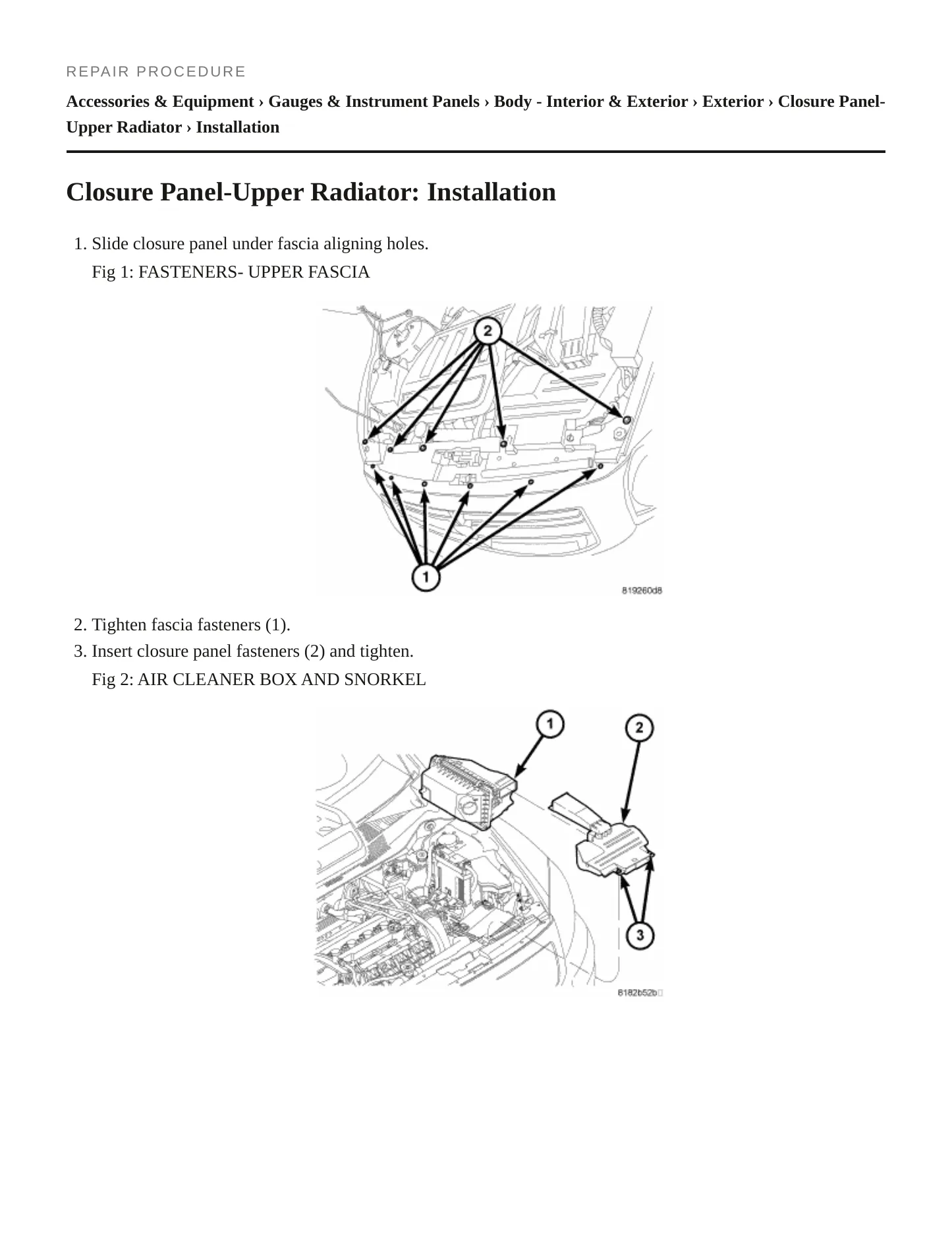 2007 Dodge Caliber Service and Repair Manual preview page 4