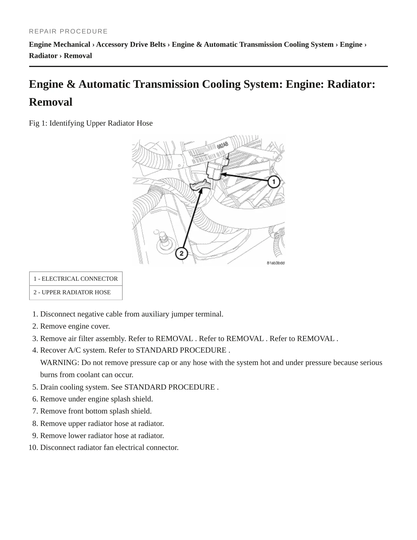 2008 Dodge Avenger Service and Repair Manual preview page 5