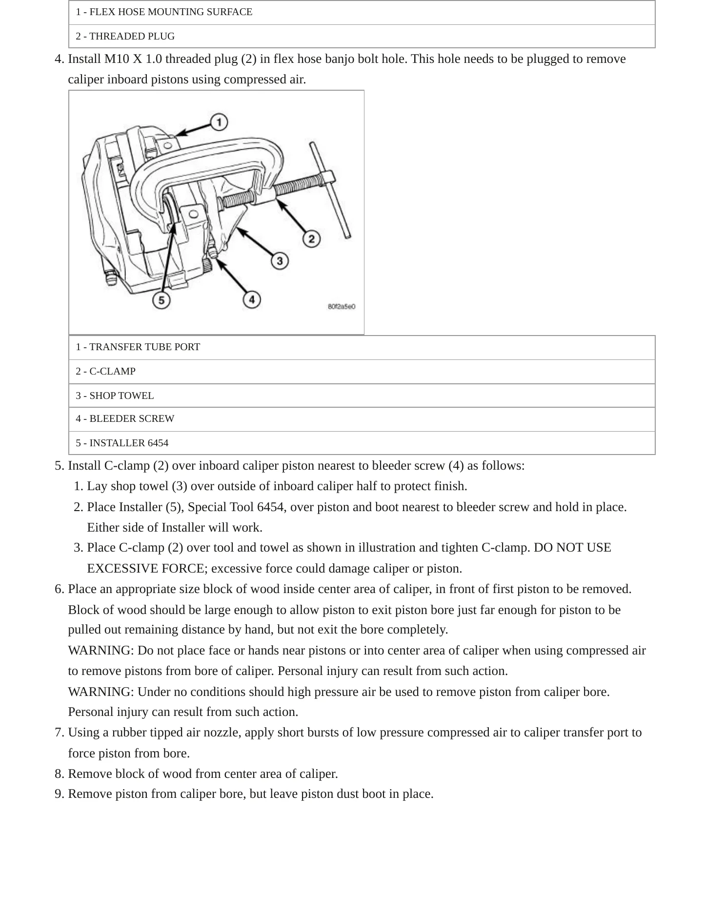 2009 Dodge Viper Service and Repair Manual preview page 5