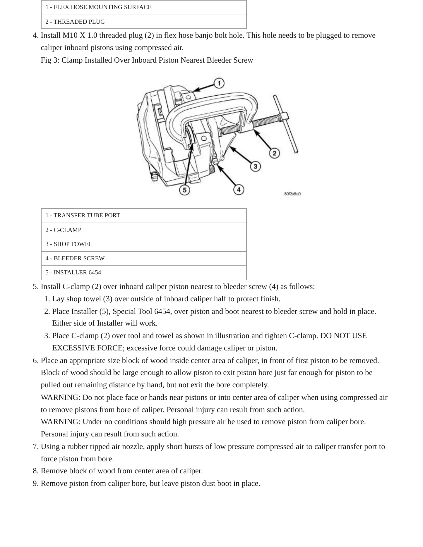 2010 Dodge Viper Service and Repair Manual preview page 5