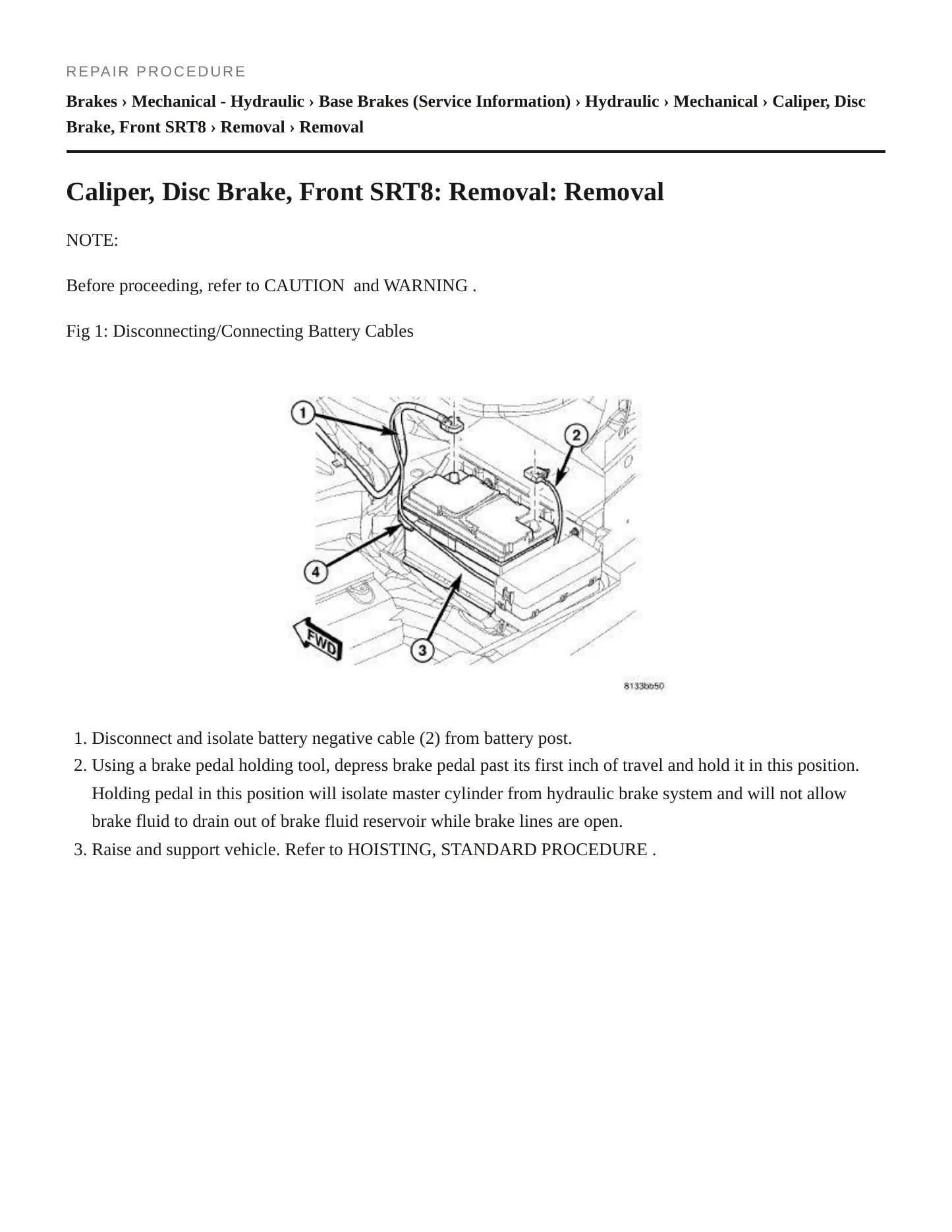 2012 Dodge Charger Service and Repair Manual preview page 5