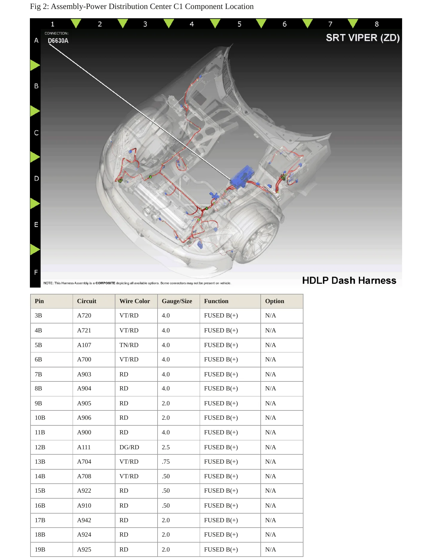 2015 Dodge Viper Service and Repair Manual preview page 10