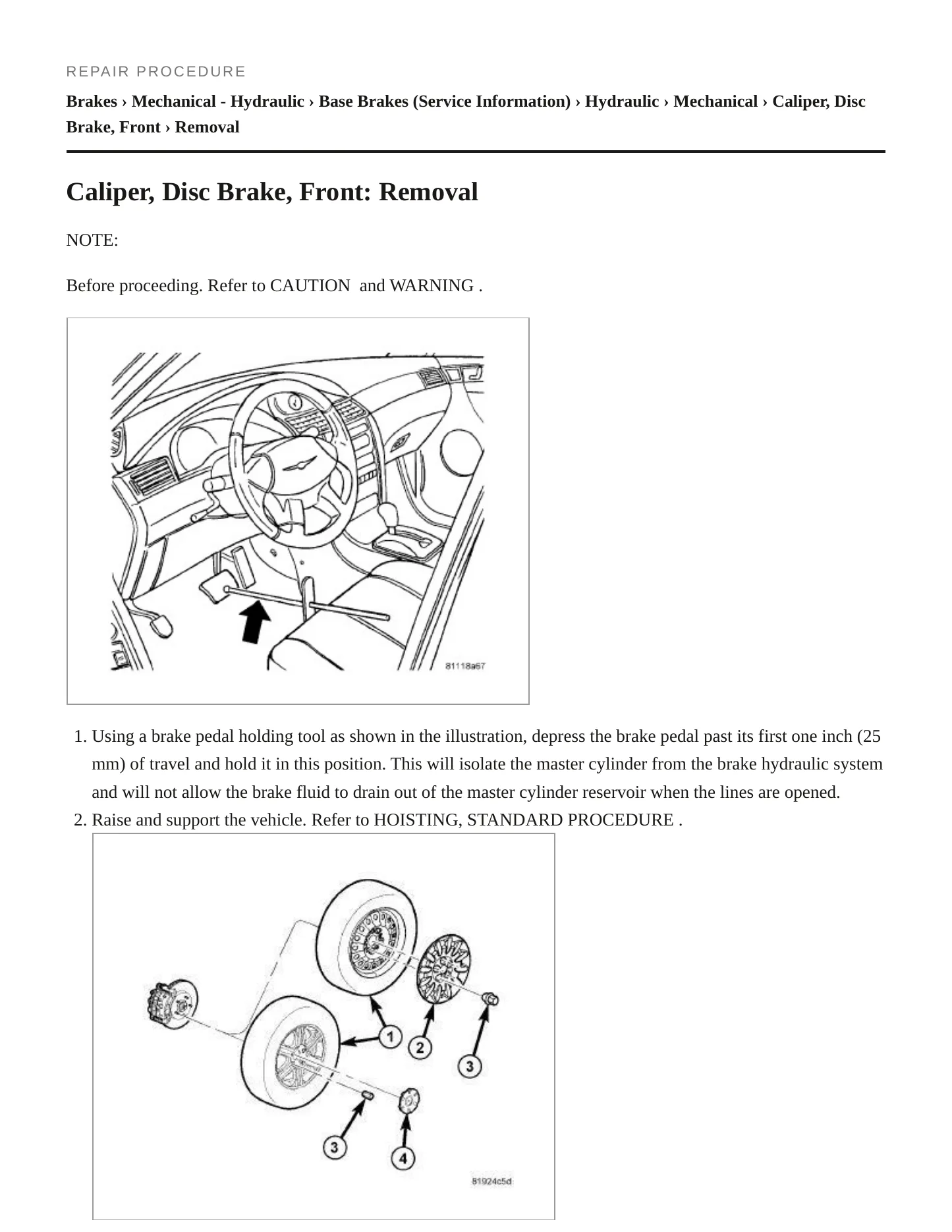 2017 Dodge Grand Caravan Service and Repair Manual preview page 4