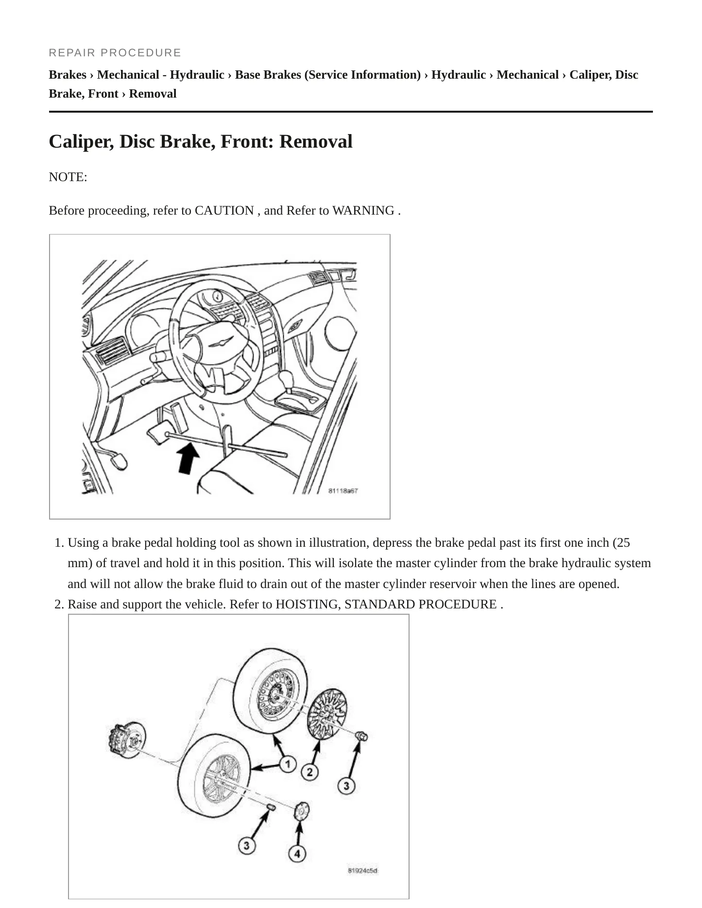 2019 Dodge Grand Caravan Service and Repair Manual preview page 4