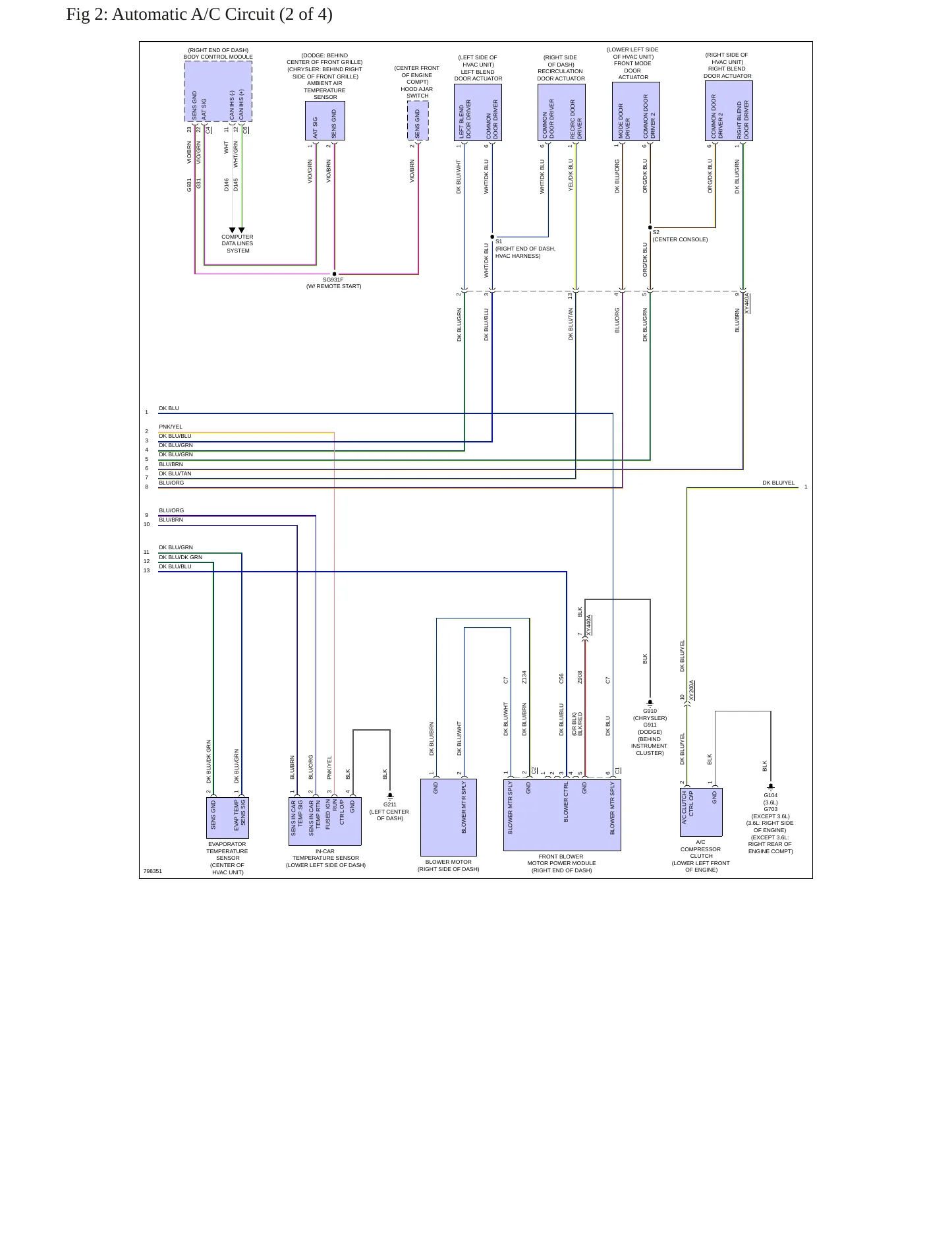 2022 Dodge Charger Service and Repair Manual preview page 10