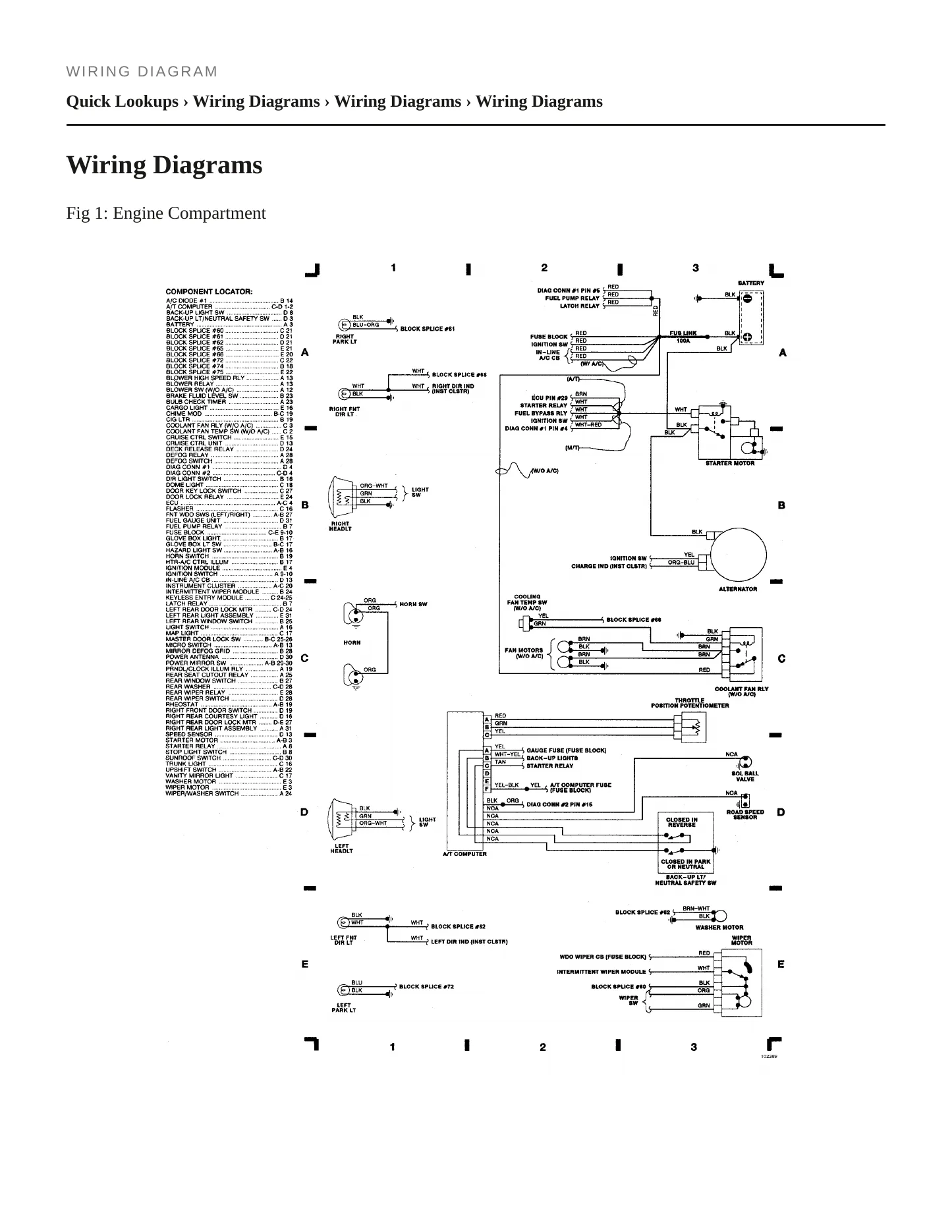 1988 Eagle Medallion Service and Repair Manual preview page 4