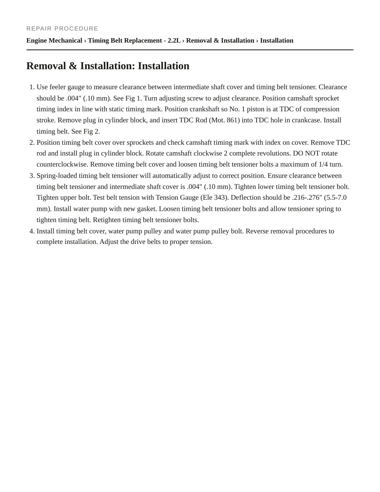 1989 Eagle Medallion Service and Repair Manual preview page 3