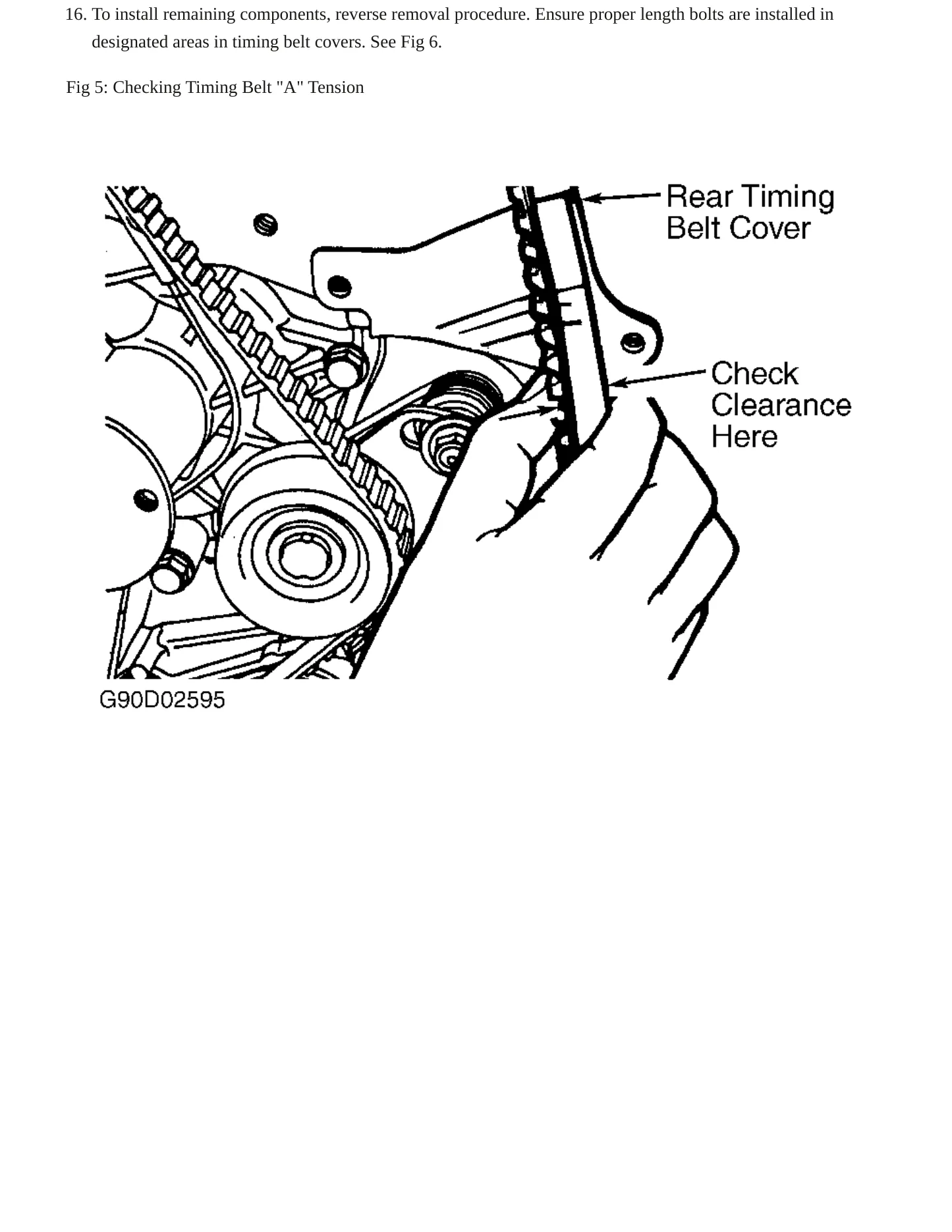 1993 Eagle Talon Service and Repair Manual preview page 7