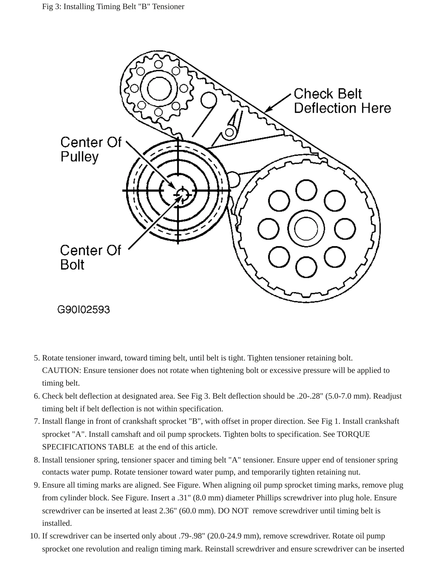 1994 Eagle Talon Service and Repair Manual preview page 5