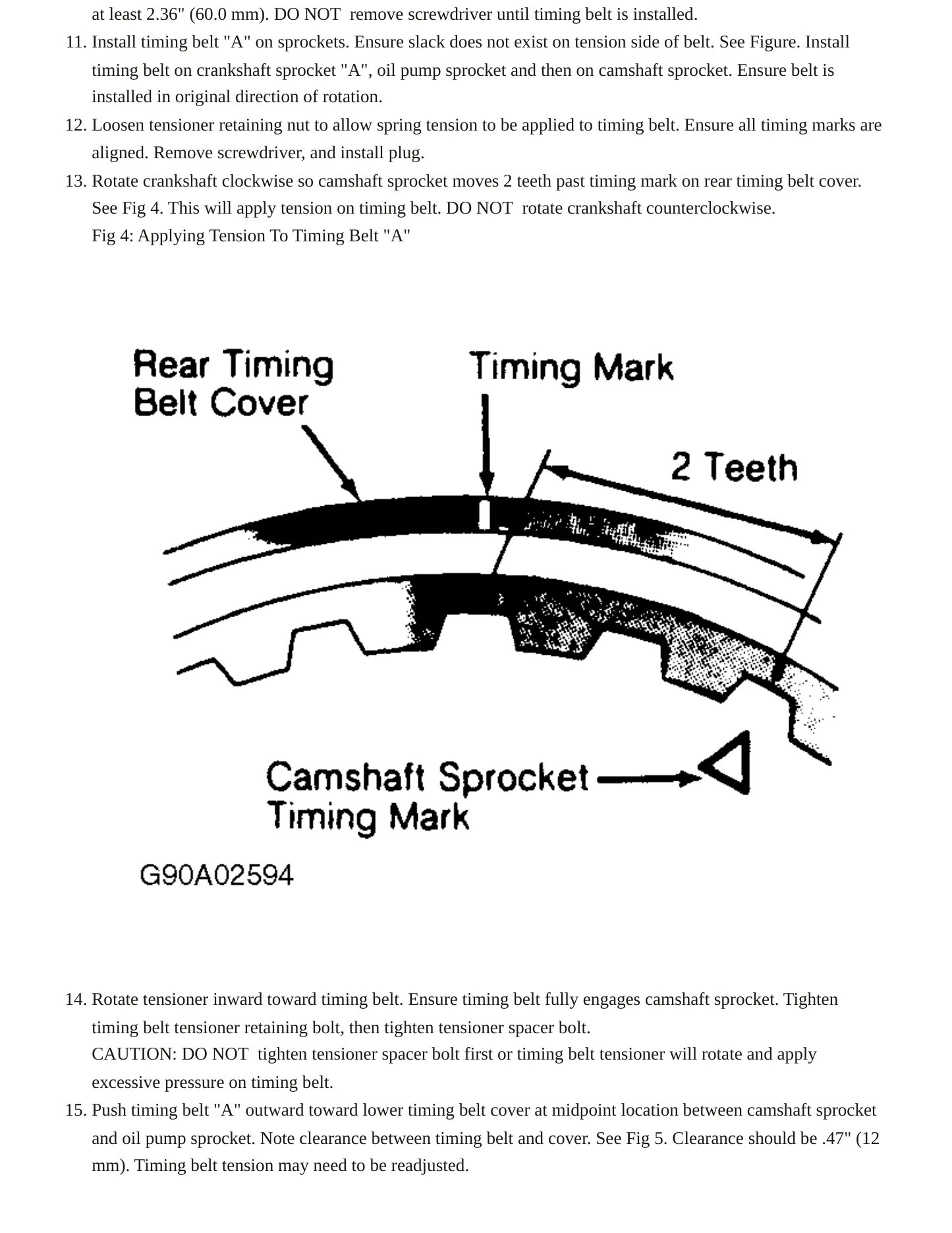 1994 Eagle Talon Service and Repair Manual preview page 6