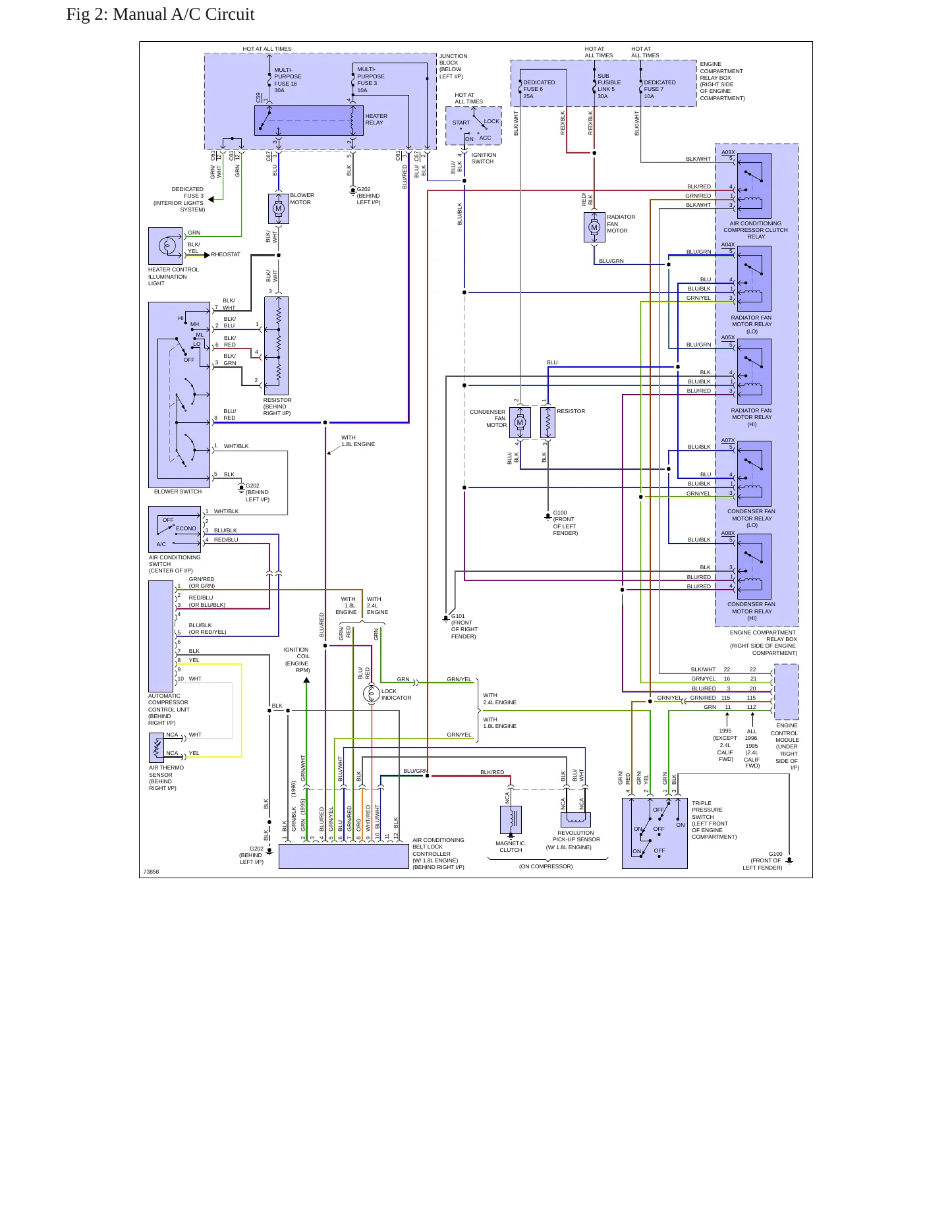 1995 Eagle Summit Service and Repair Manual preview page 7