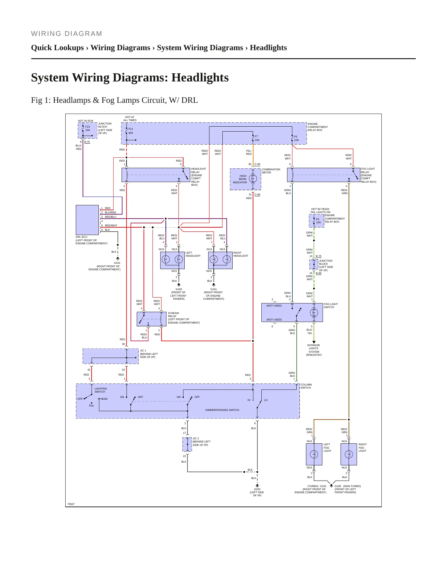 1996 Eagle Talon Service and Repair Manual preview page 11