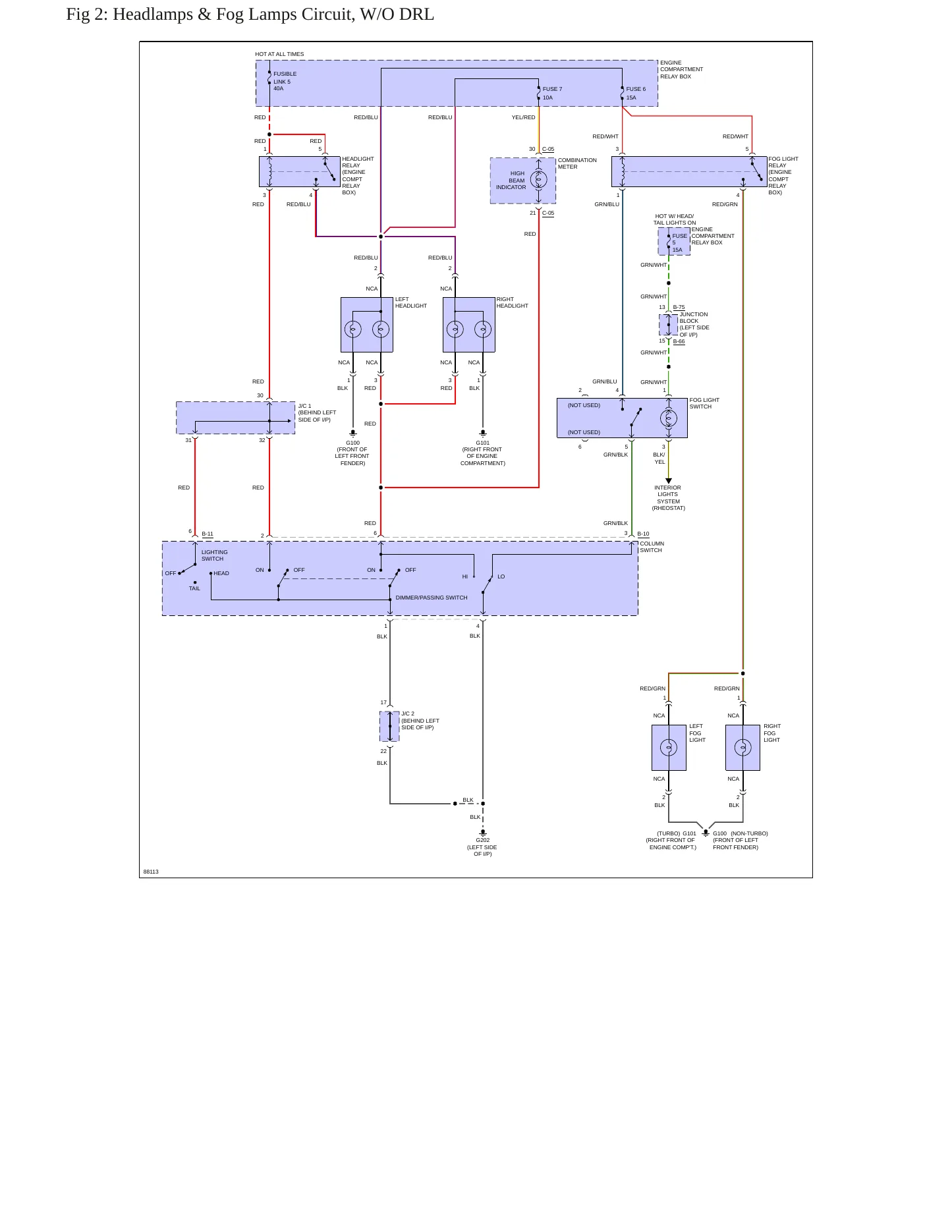 1997 Eagle Talon Service and Repair Manual preview page 10