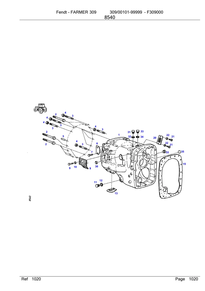Fendt Farmer 309 Tractor Service & Repair Manual preview page 6